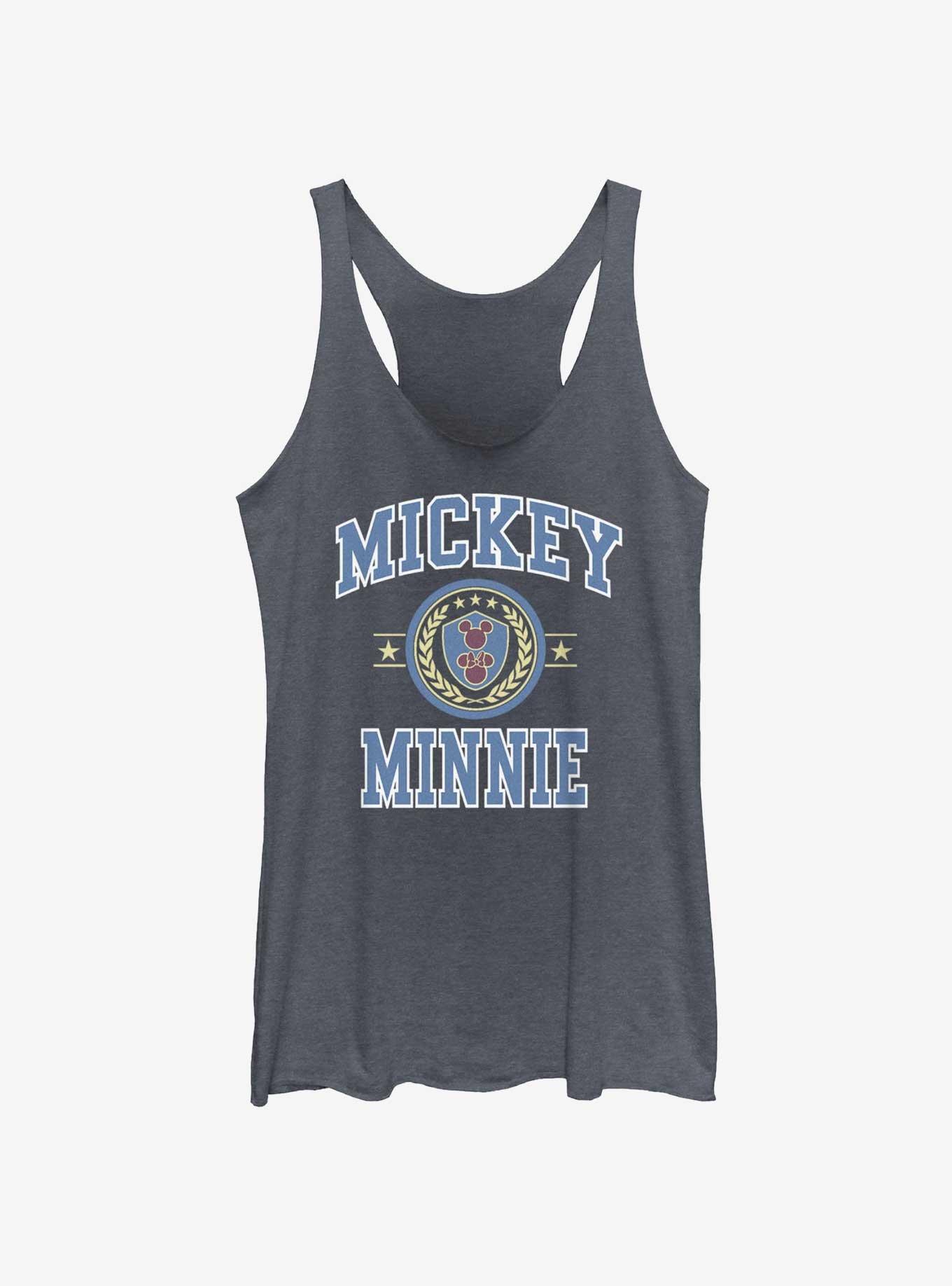 Disney Mickey Mouse & Minnie Mouse Collegiate Style Womens Tank Top, , hi-res