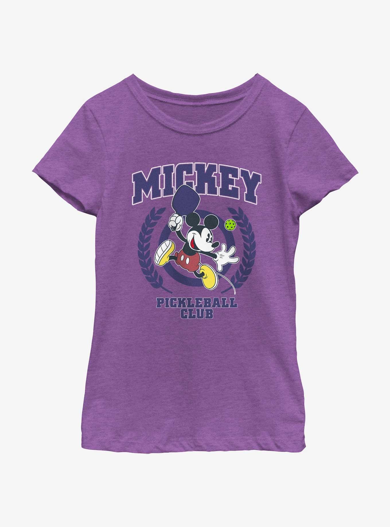 Disney Mickey Mouse Pickleball Club Youth Girls T-Shirt, , hi-res