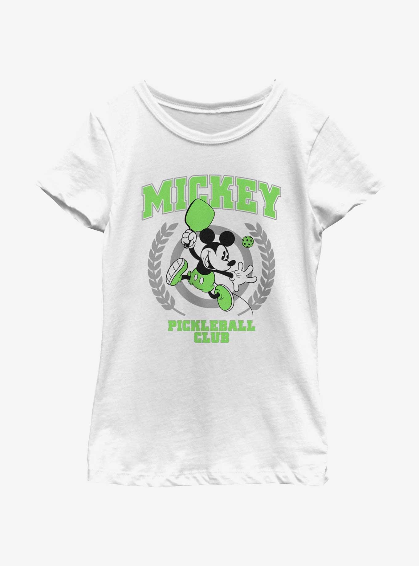 Disney Mickey Mouse Pickleball Club Jump Youth Girls T-Shirt, , hi-res