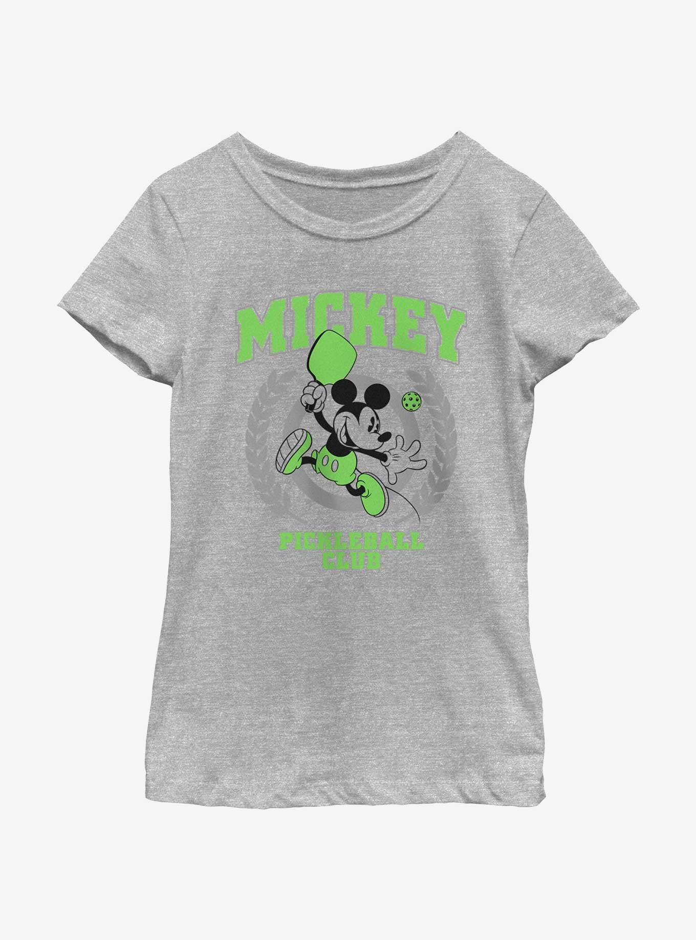 Disney Mickey Mouse Pickleball Club Jump Youth Girls T-Shirt, , hi-res