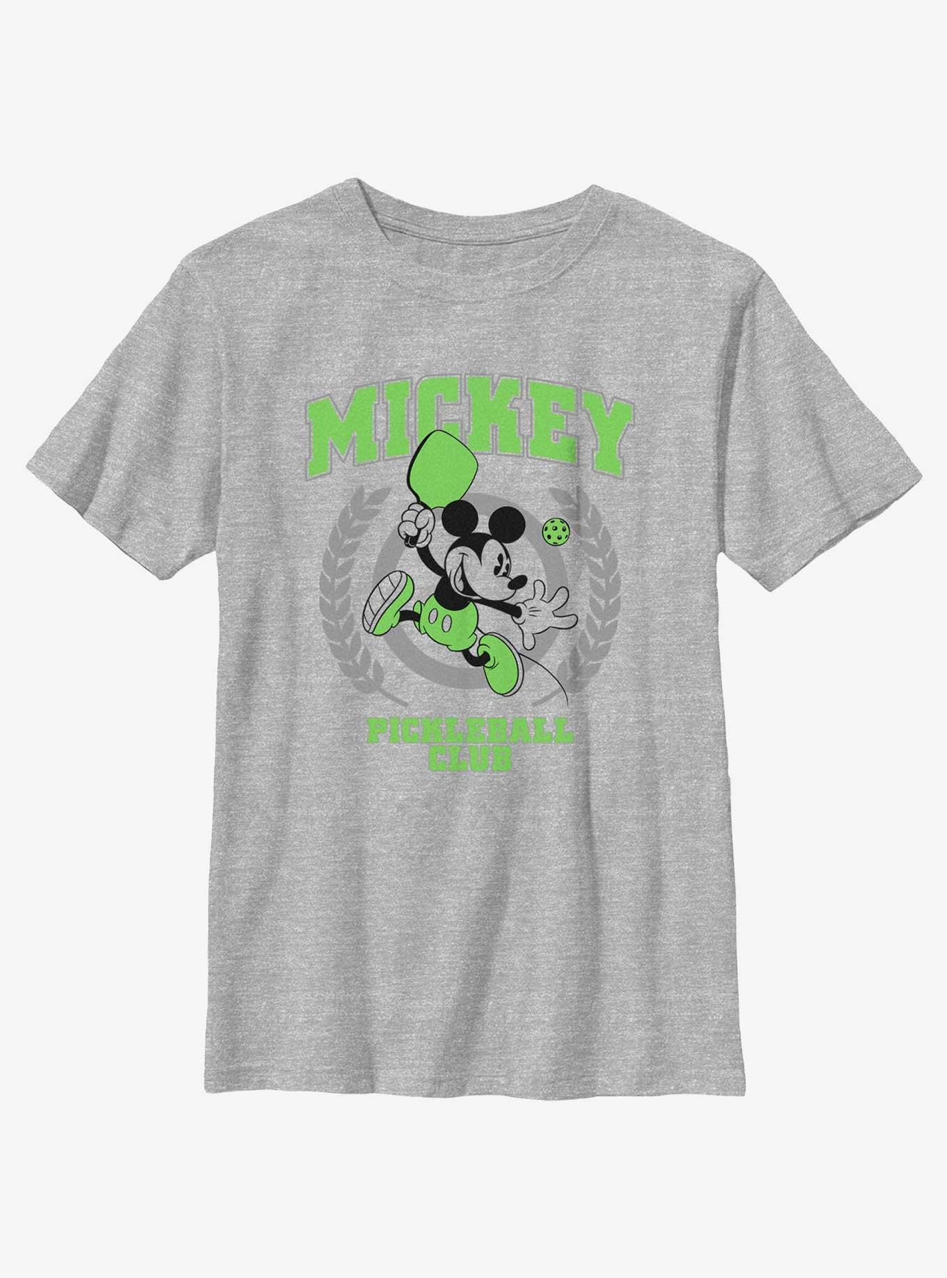 Disney Mickey Mouse Pickleball Club Jump Youth T-Shirt