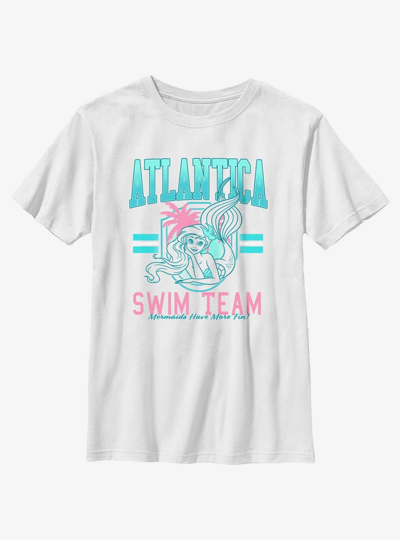 Disney The Little Mermaid Atlantica Ariel Swim Team Youth T-Shirt, , hi-res