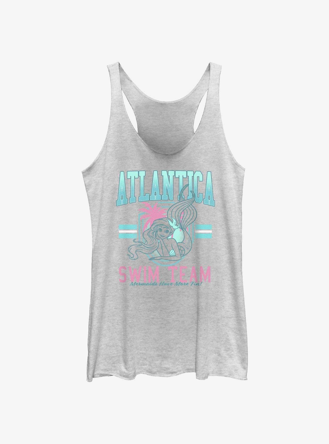 Disney The Little Mermaid Atlantica Ariel Swim Team Womens Tank Top, , hi-res