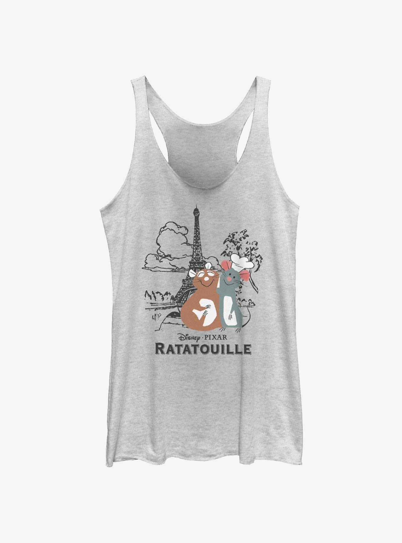 Disney Pixar Ratatouille Paris Background Womens Tank Top, , hi-res