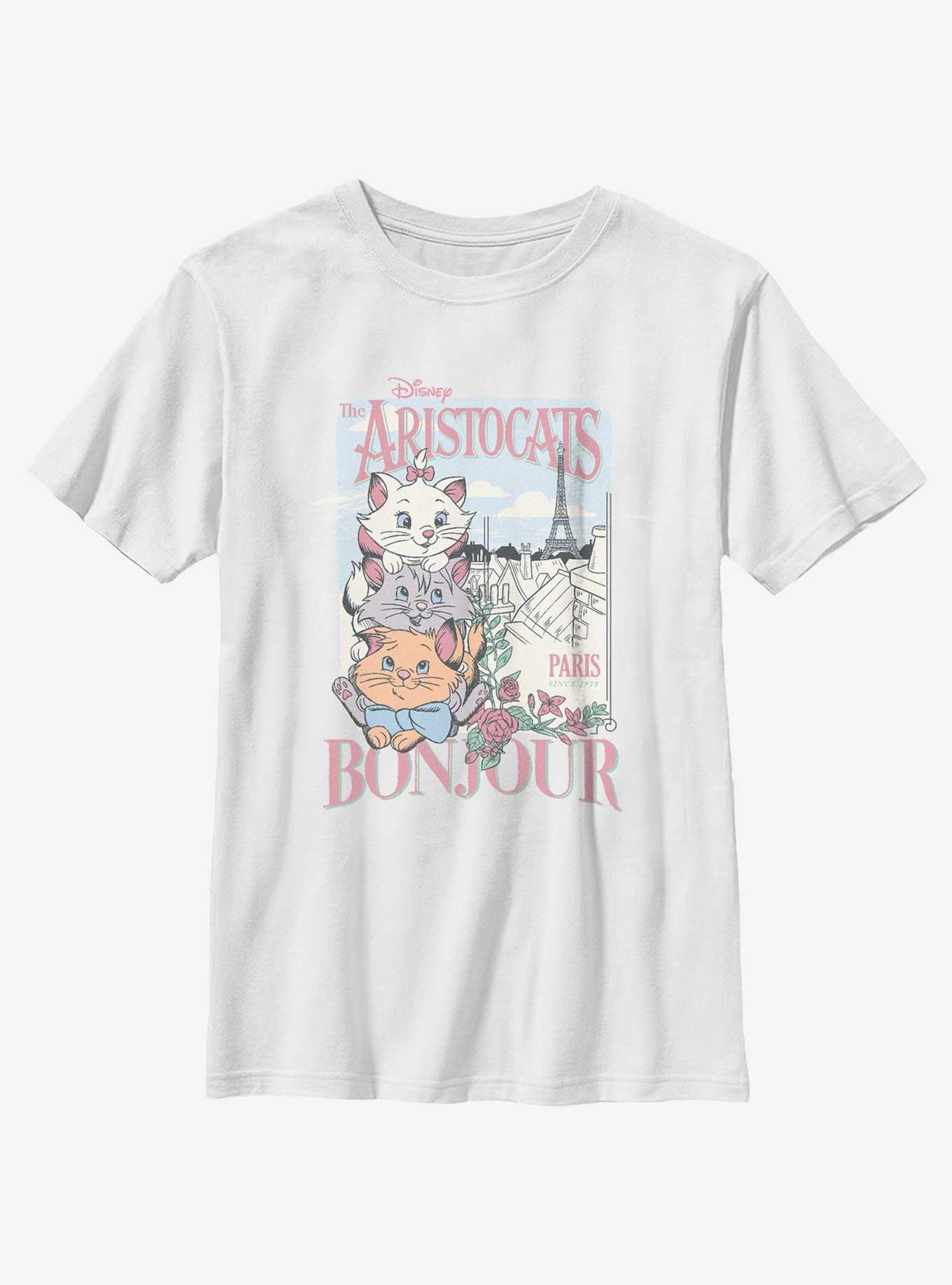 Disney The Aristocats Bonjour Trio Cats Youth T-Shirt, , hi-res