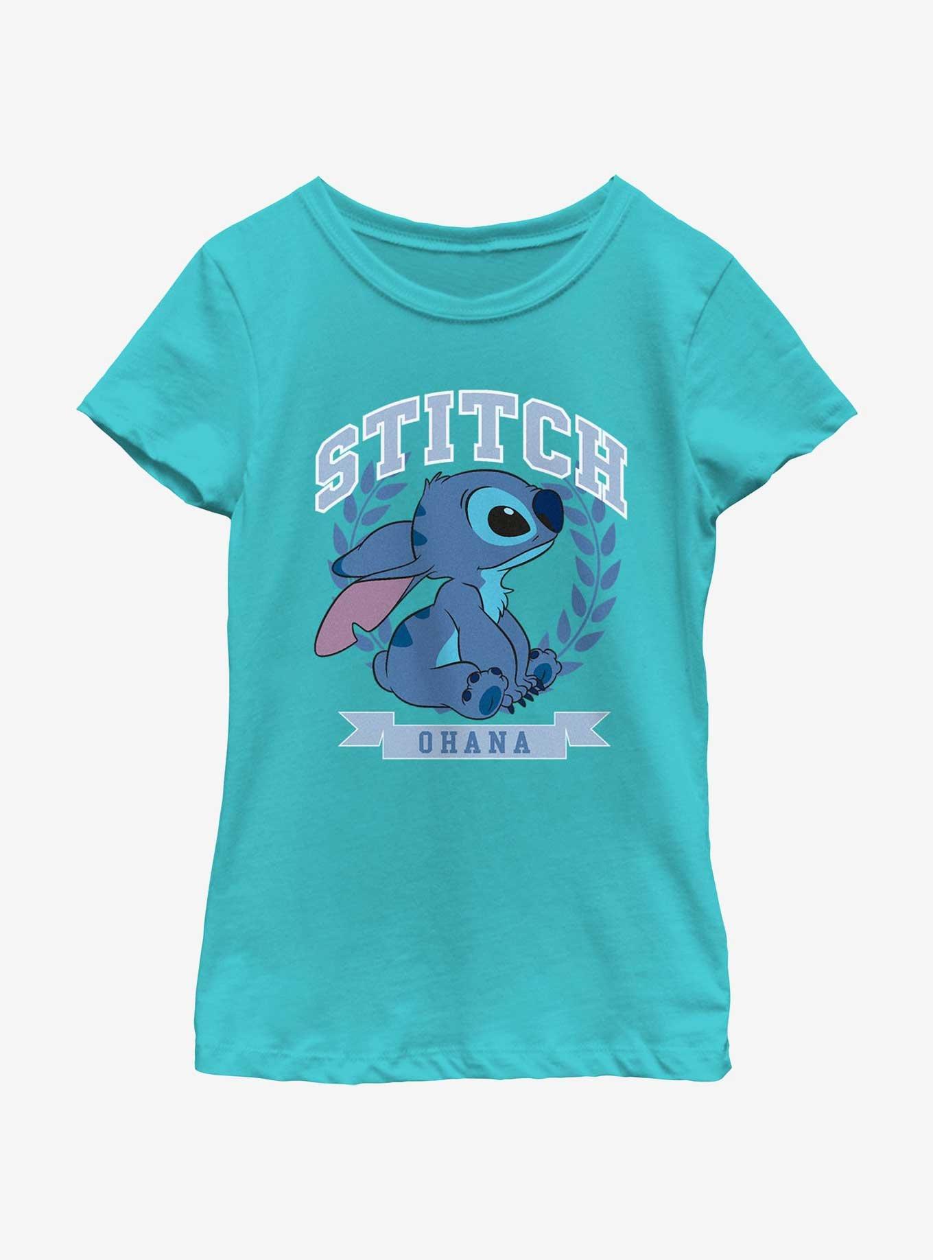 Disney Lilo & Stitch Athletic Stitch Youth Girls T-Shirt, , hi-res