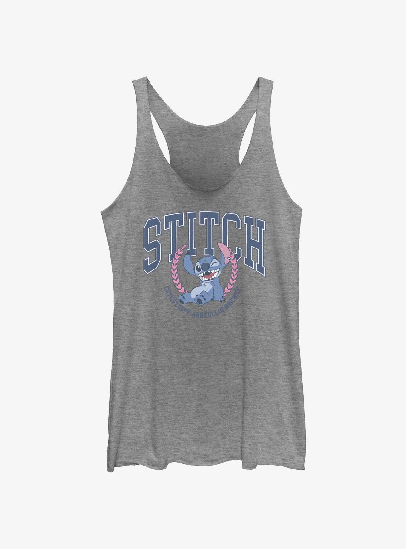 Disney Lilo & Stitch Athletic Stitch Full of MischiefWomens Tank Top, , hi-res