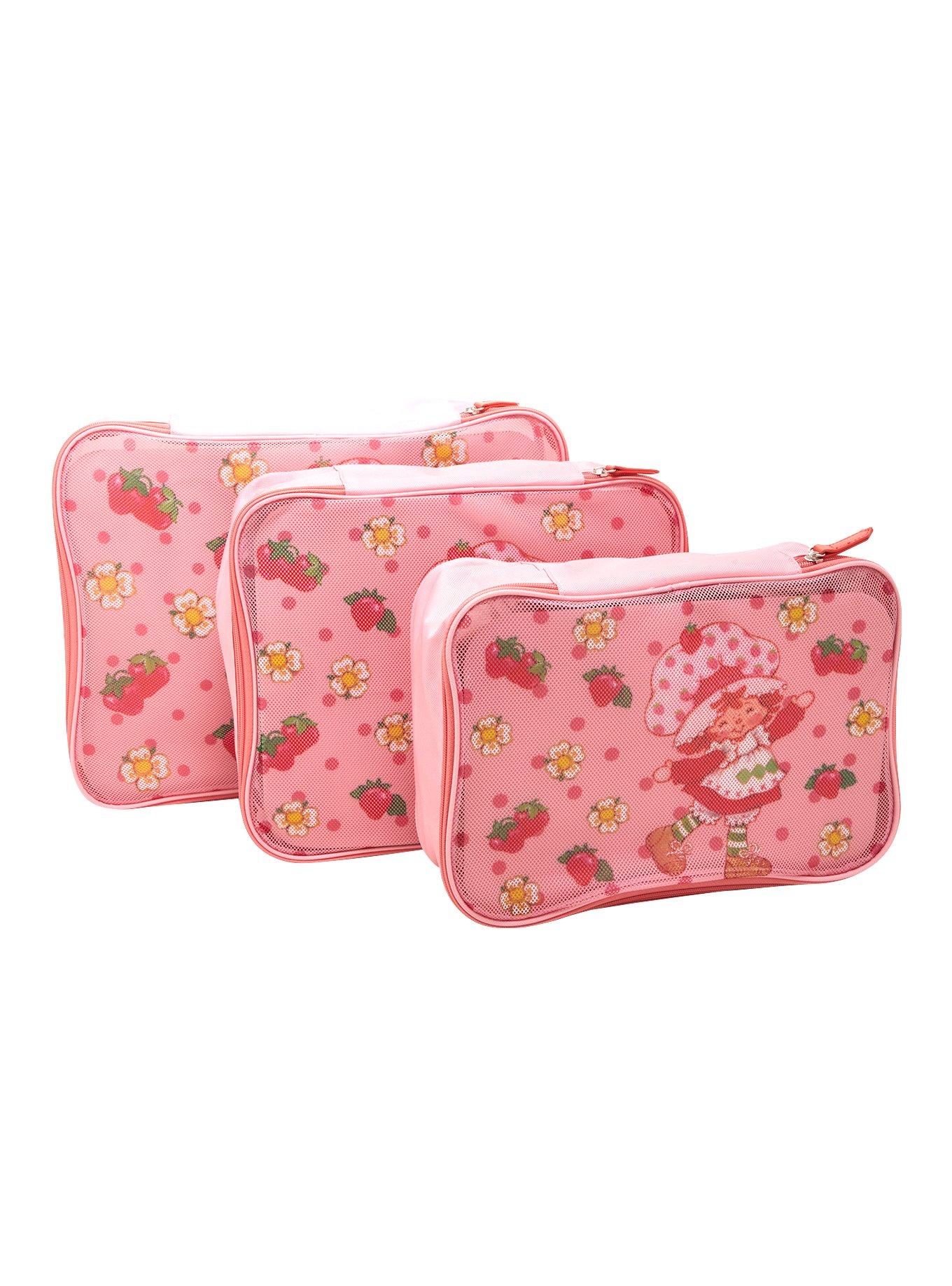 Strawberry Shortcake Floral Allover Print Packing Cube Set, , hi-res