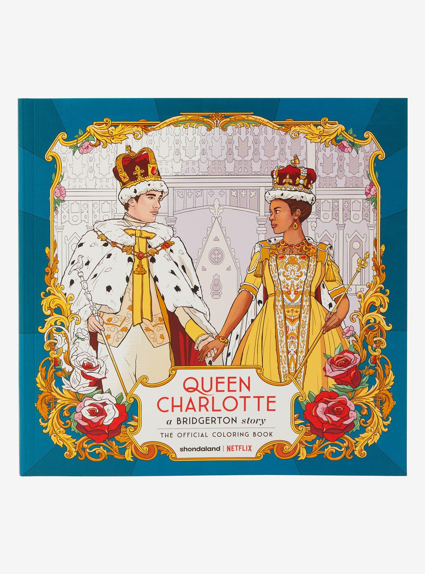 Queen Charlotte: A Bridgerton Story Official Coloring Book, , hi-res