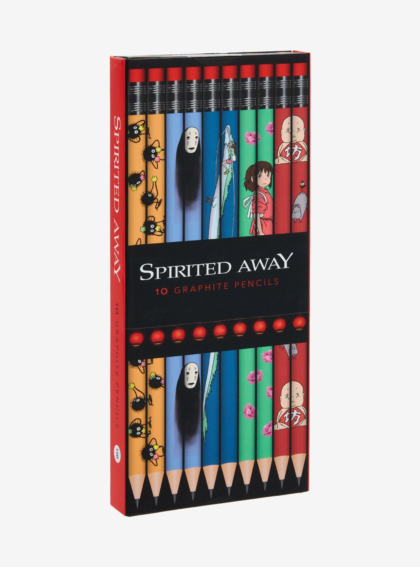 Studio Ghibli Spirited Away Graphite Pencil Set, , hi-res