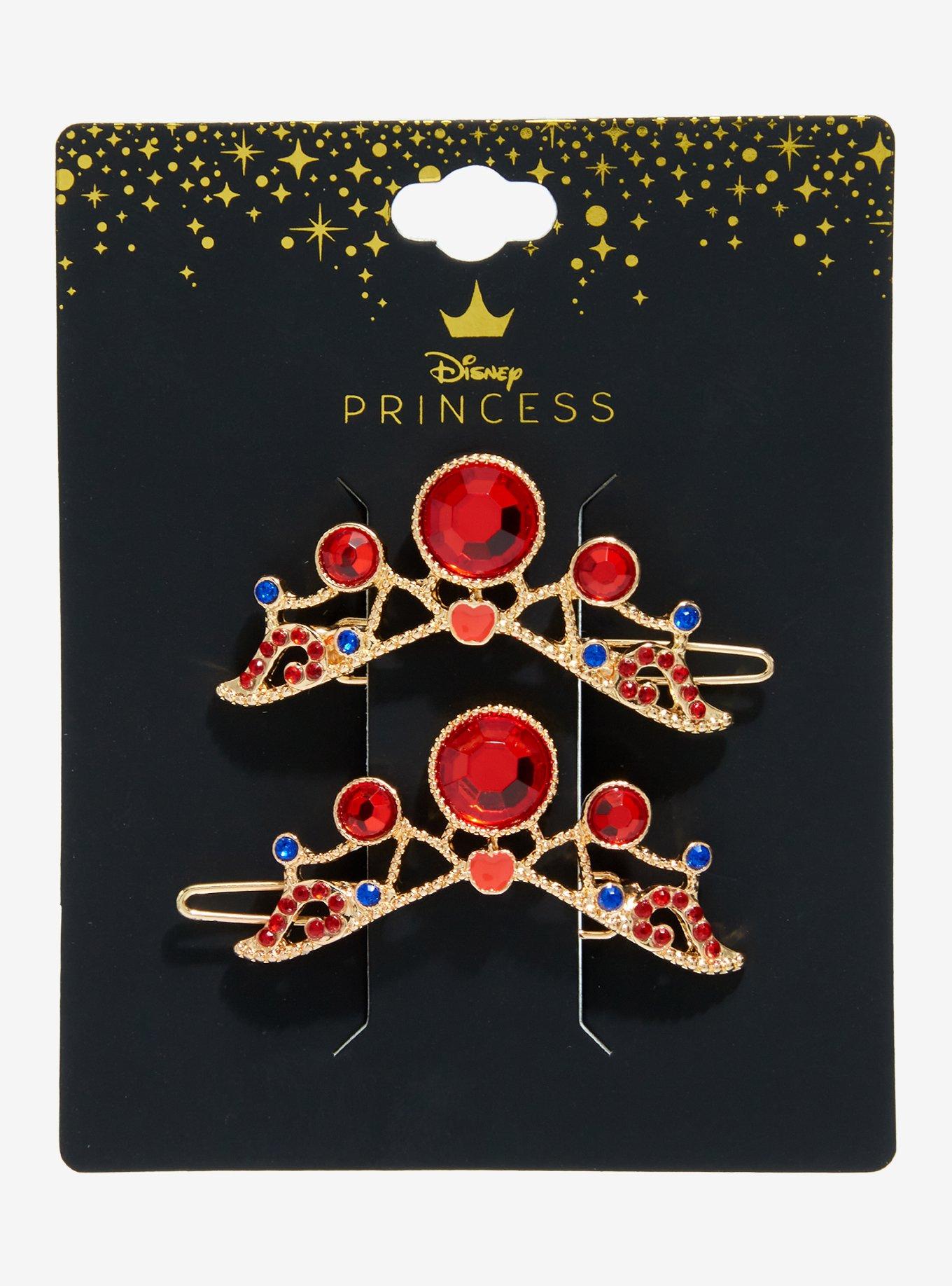 Disney Snow White and the Seven Dwarfs Snow White Crown Barrette Set, , hi-res