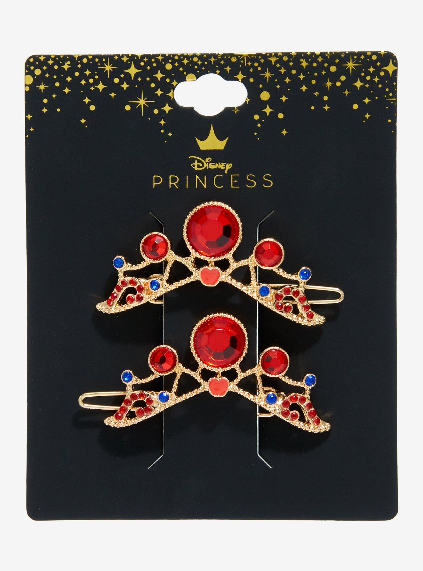 Disney Snow White and the Seven Dwarfs Snow White Crown Barrette Set, , hi-res