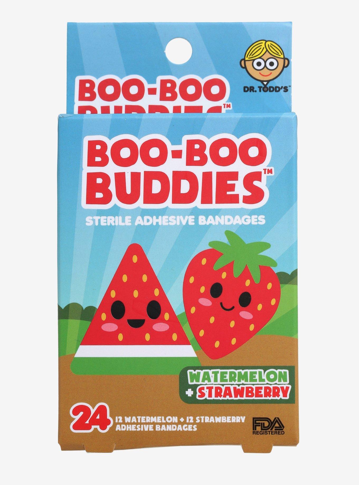 Boo-Boo Buddies Watermelon & Strawberry Bandages, , hi-res