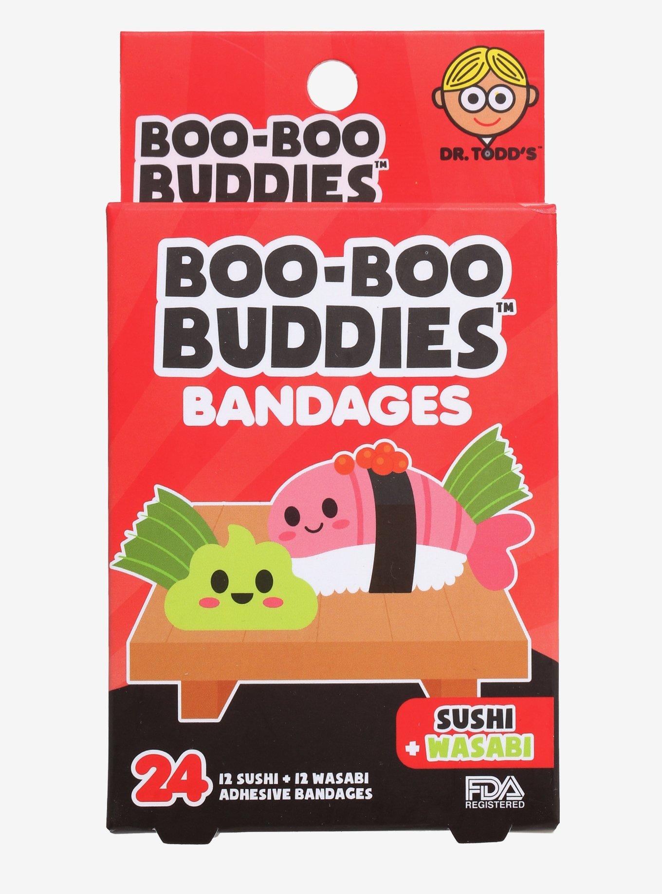 Boo-Boo Buddies Sushi & Wasabi Bandages, , hi-res