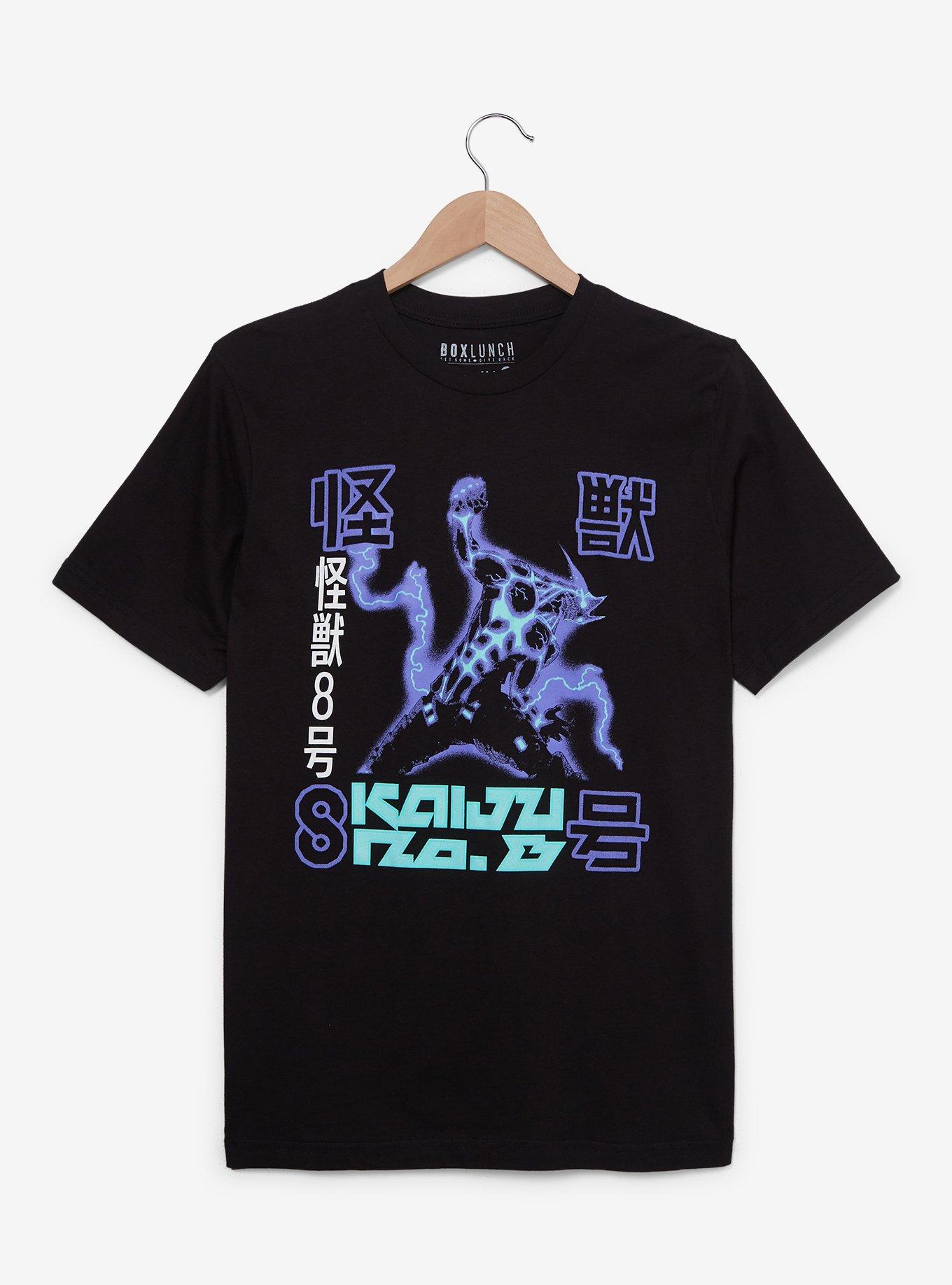 Kaiju No. 8 Tonal Portrait T-Shirt - BoxLunch Exclusive, BLACK, hi-res