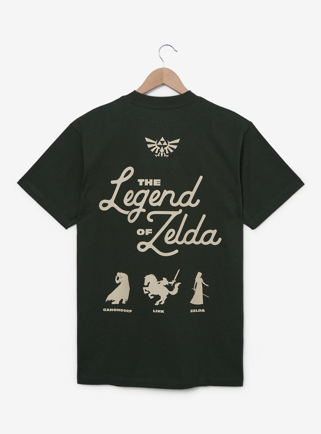 The Legend of Zelda Character Portraits T-Shirt — BoxLunch Exclusive, , hi-res