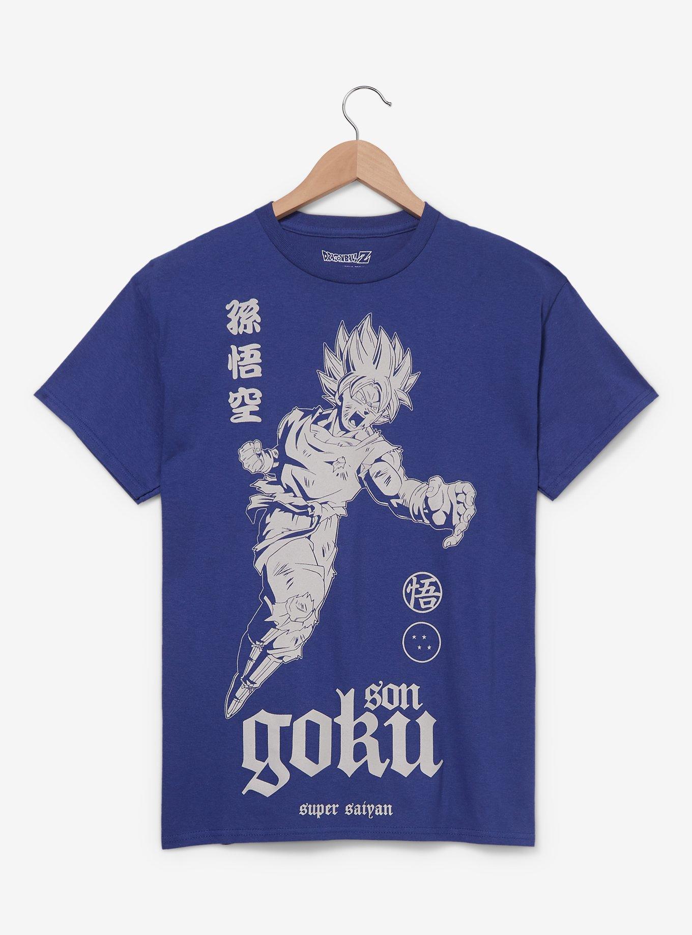 Dragon Ball Z Son Goku Tonal Portrait T-Shirt - BoxLunch Exclusive, , hi-res