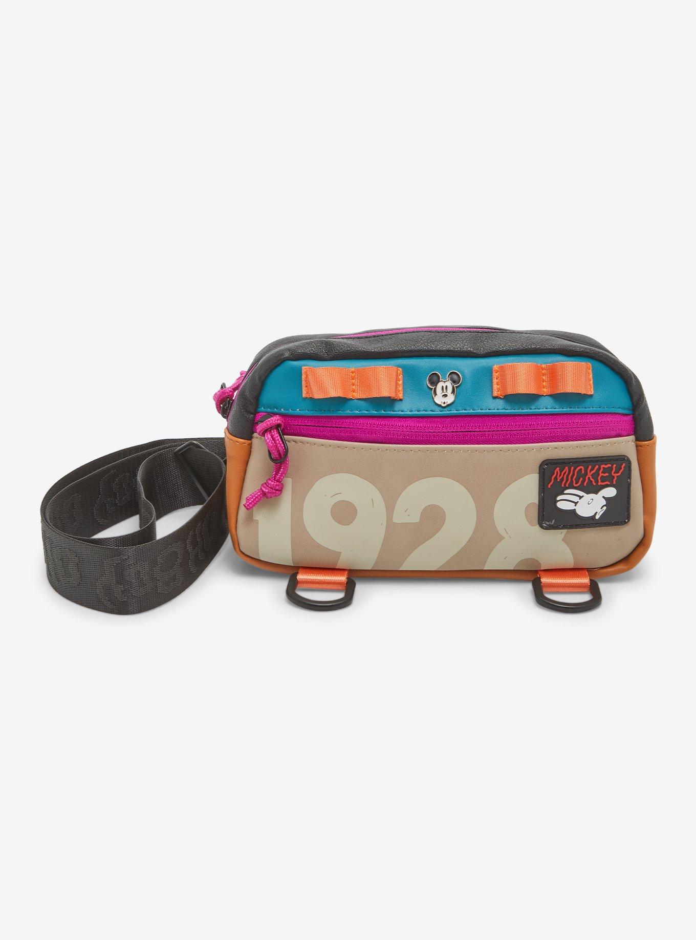 Disney Mickey Mouse Athletic Retro Crossbody Bag — BoxLunch