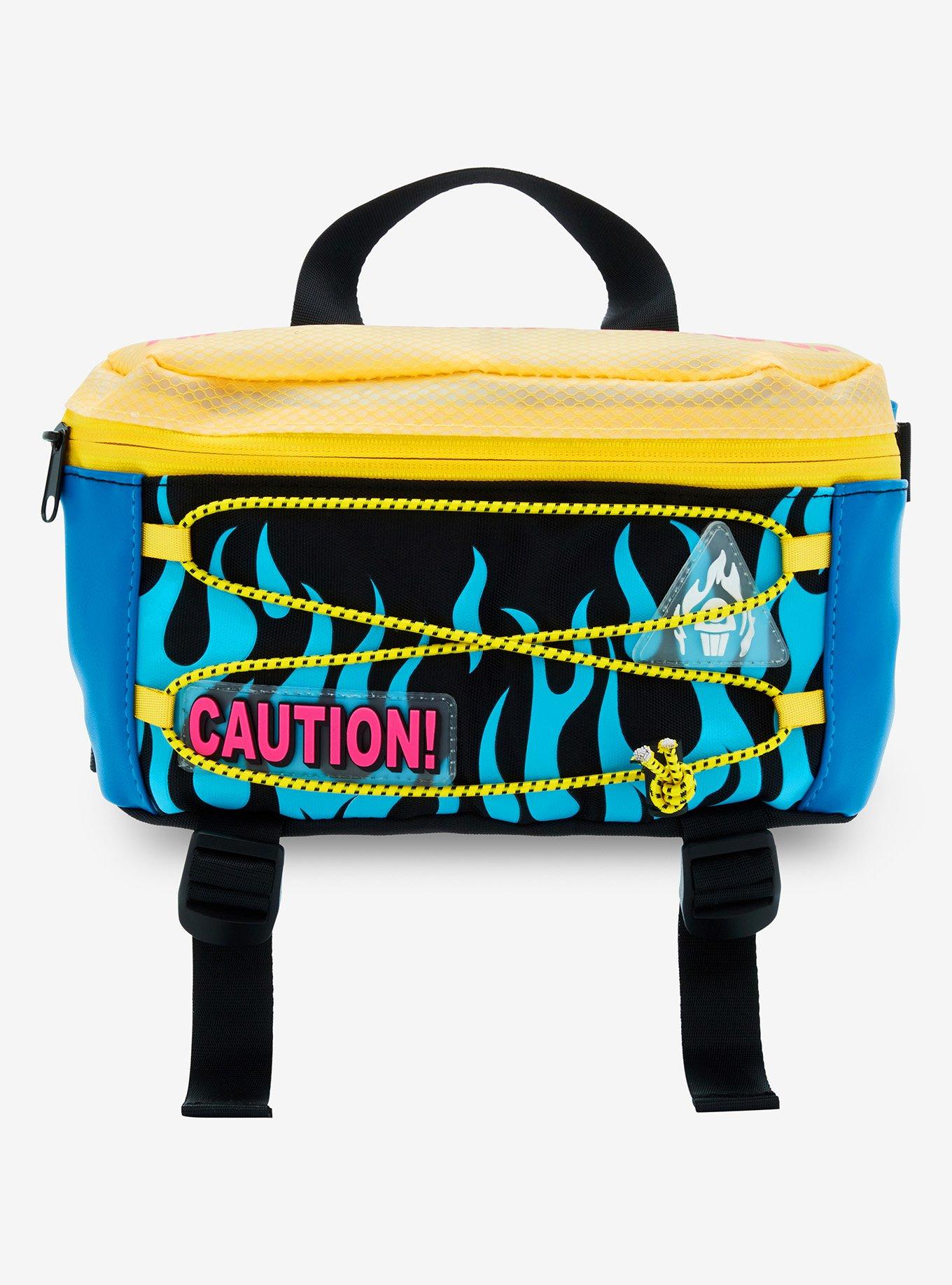 Disney Hercules Hades Caution Athletic Retro Belt Bag &mdash; BoxLunch Exclusive, , hi-res