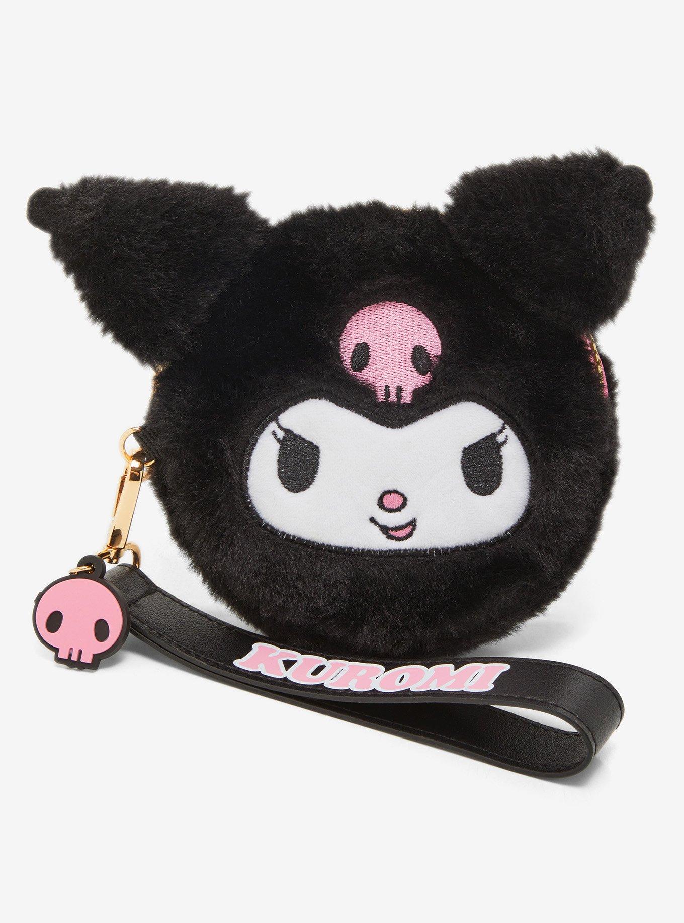 Sanrio Kuromi Plush Coin Purse, , hi-res