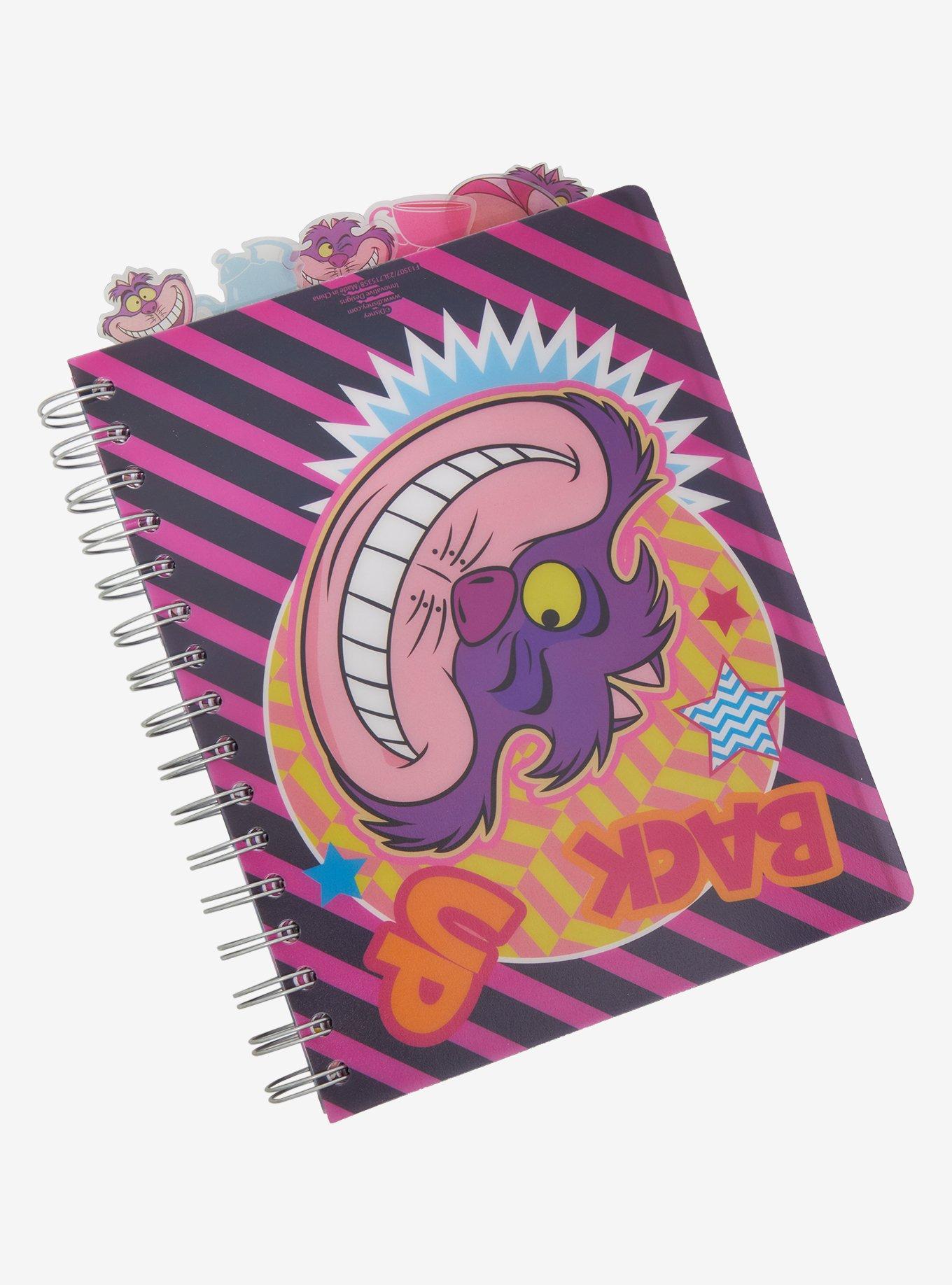 Disney Alice in Wonderland Cheshire Cat Figural Tab Journal