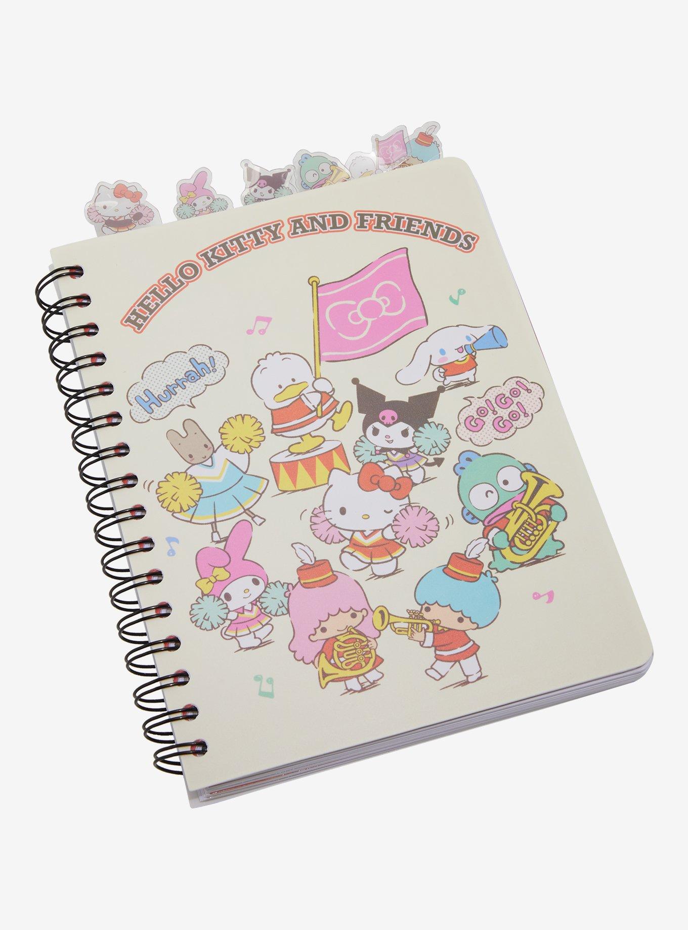 Sanrio Hello Kitty and Friends Cheerleading Figural Tab Journal - BoxLunch Exclusive, , hi-res