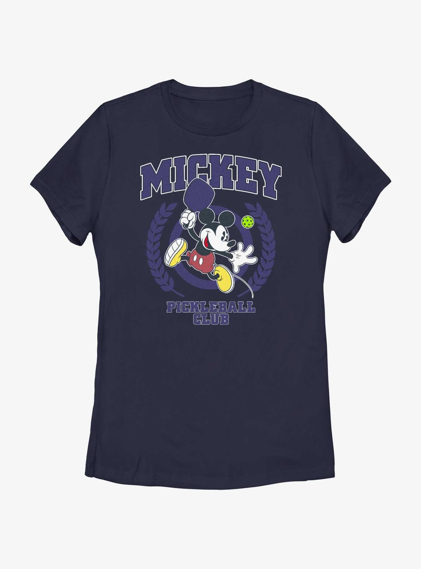 Disney Mickey Mouse Pickleball Club Womens T-Shirt, NAVY, hi-res