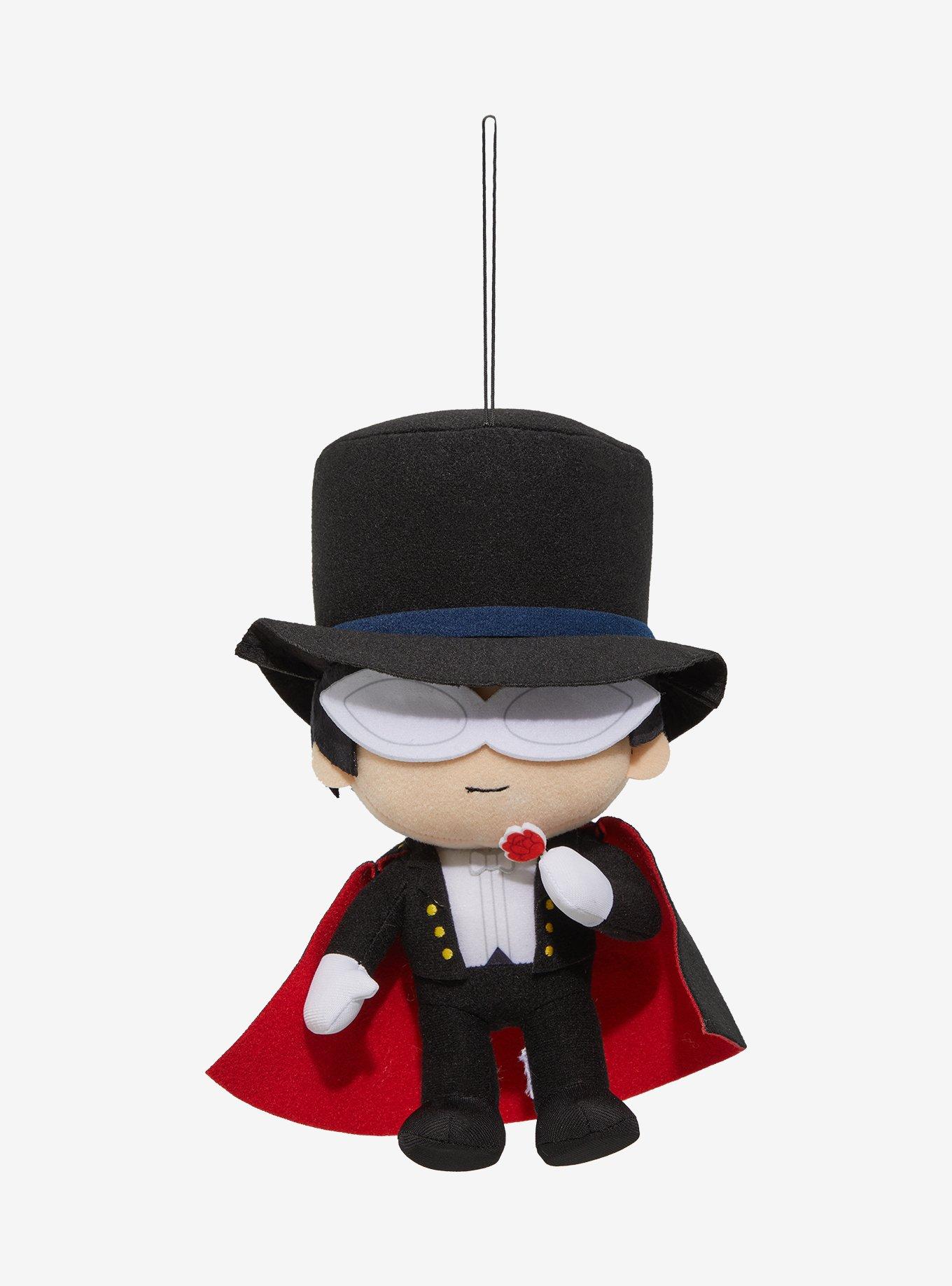 Sailor Moon Tuxedo Mask 8 Inch Plush, , hi-res