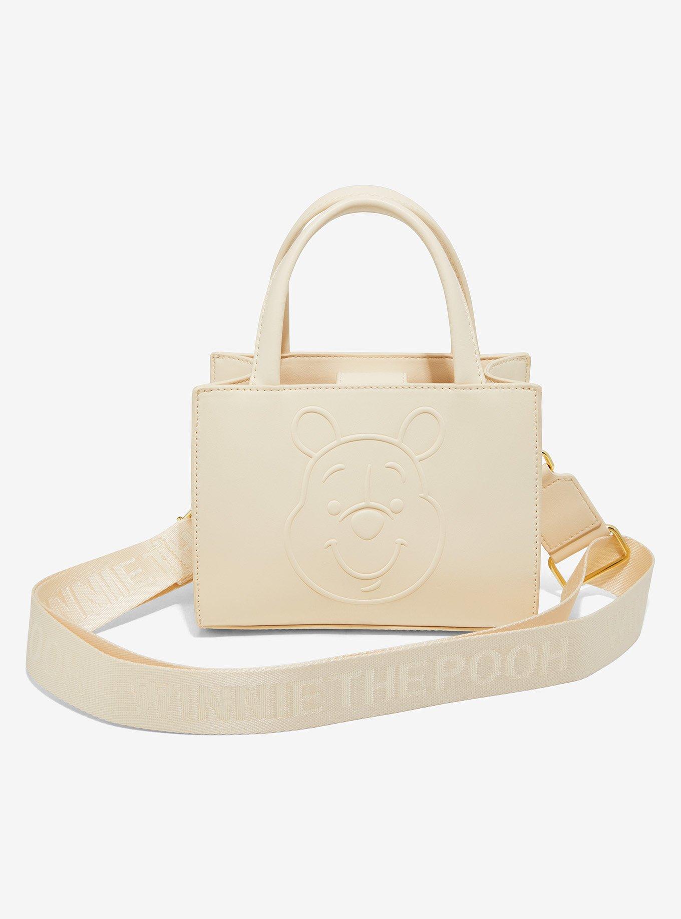 Loungefly Disney Winnie the Pooh Embossed Pooh Bear Crossbody Bag — BoxLunch Exclusive, , hi-res