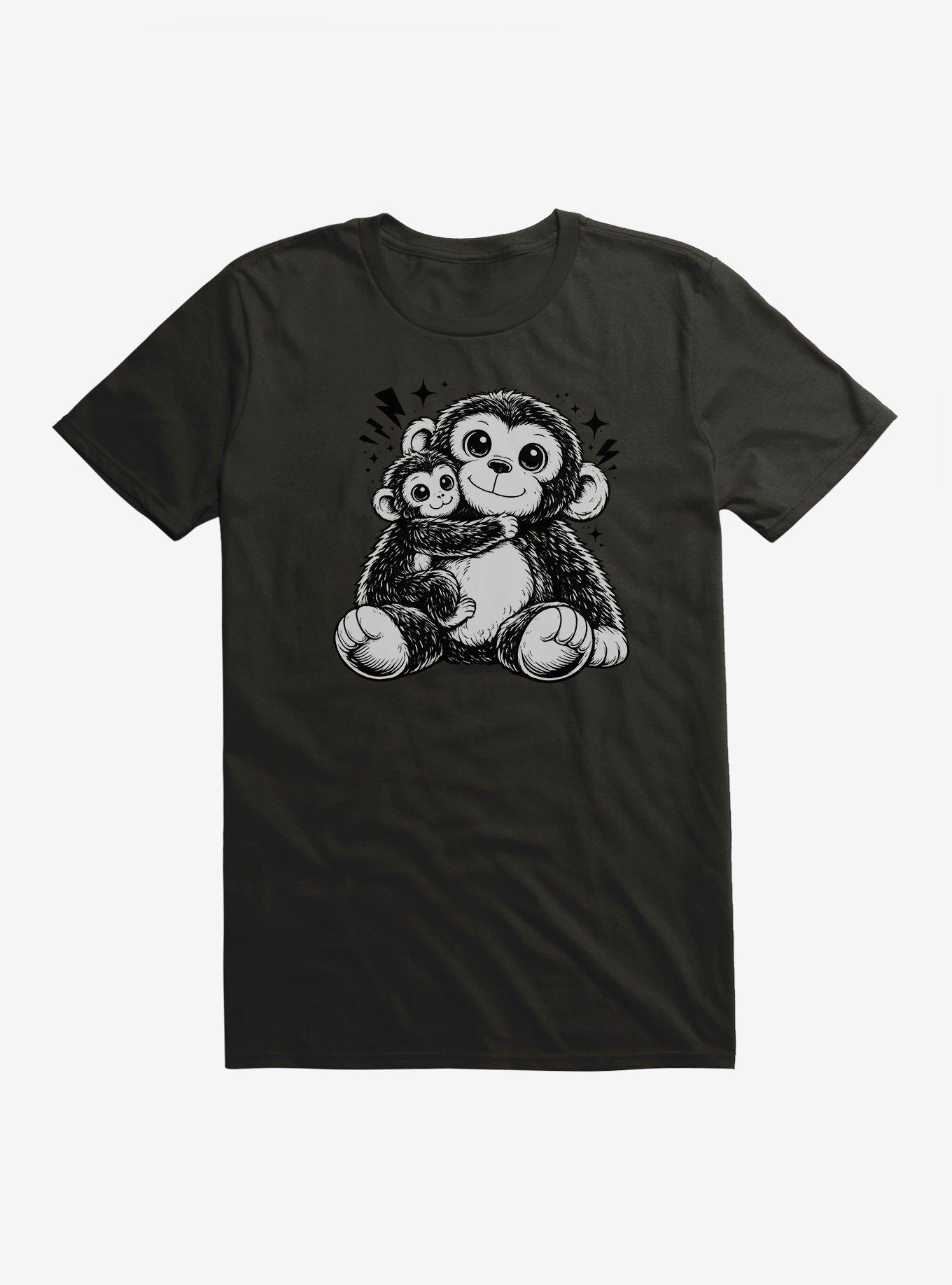 Cuddly Monkey T-Shirt, , hi-res