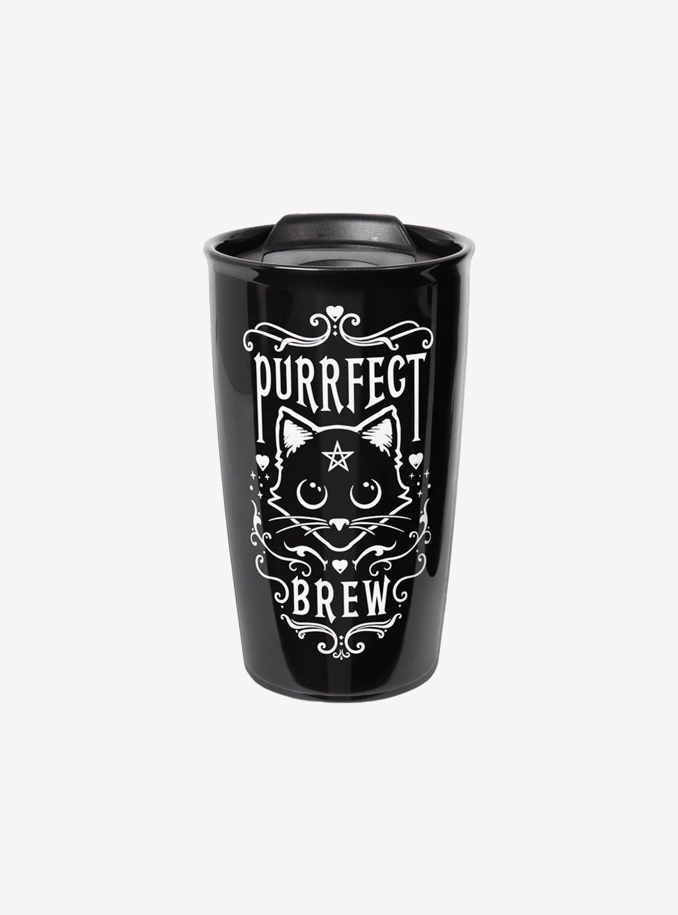 Alchemy Of England Purrfect Brew Double Walled Mug Tumbler, , hi-res