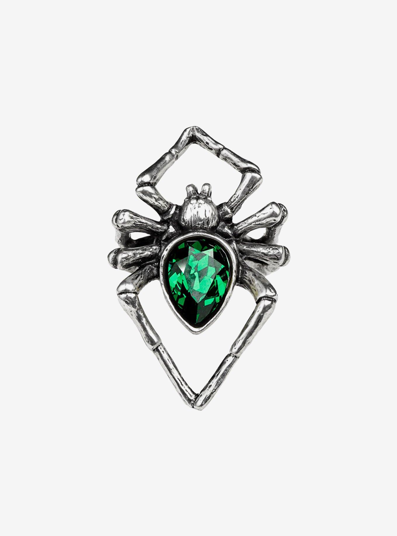 Alchemy Of England Emerald Venom Ring, , hi-res