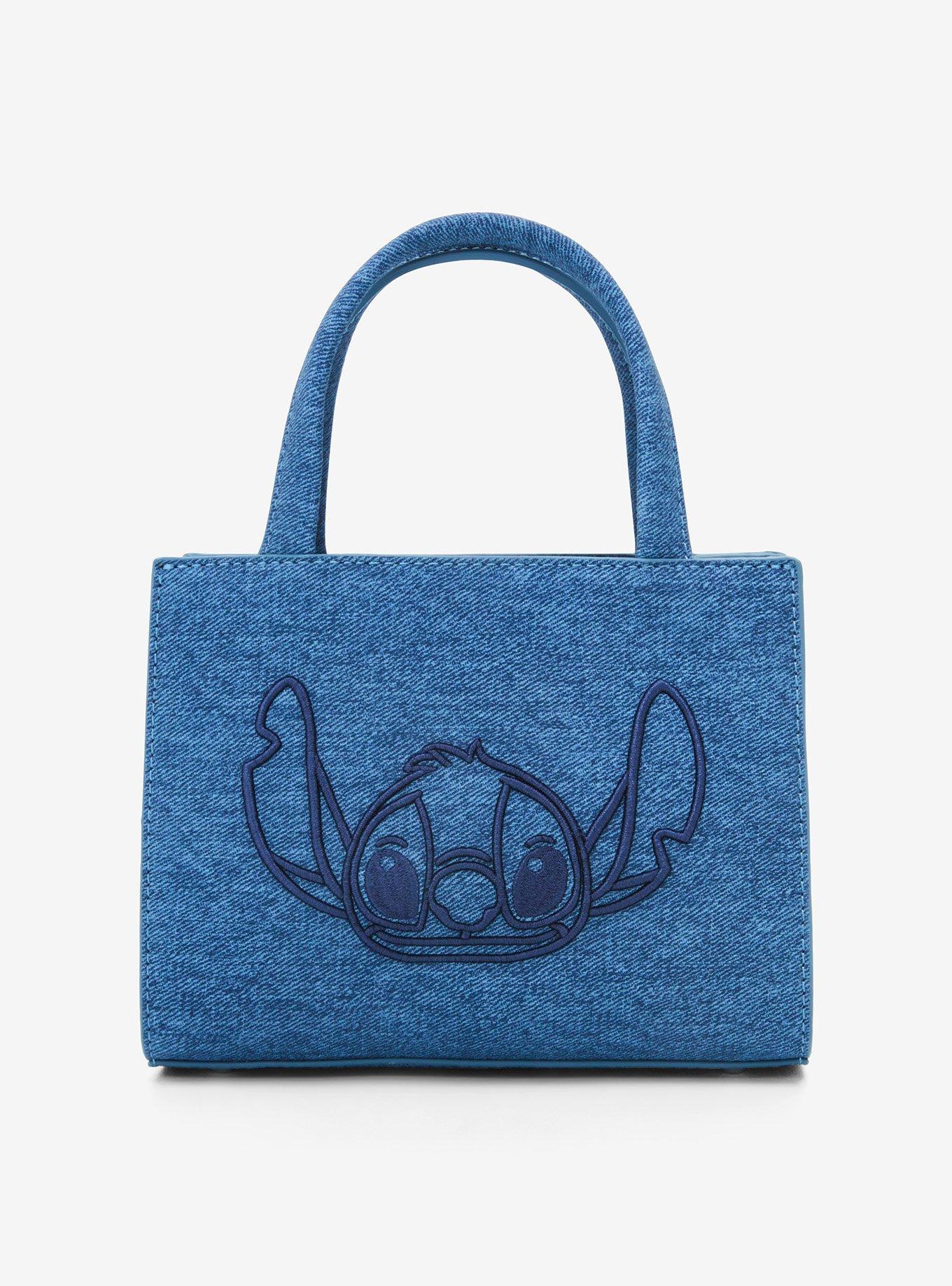 Loungefly Disney Lilo & Stitch Denim Stitch Crossbody Bag - BoxLunch Exclusive, , hi-res