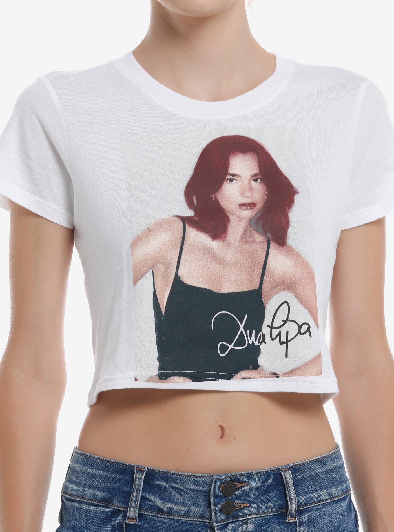 Dua Lipa Training Season Girls Baby T-Shirt, BRIGHT WHITE, hi-res