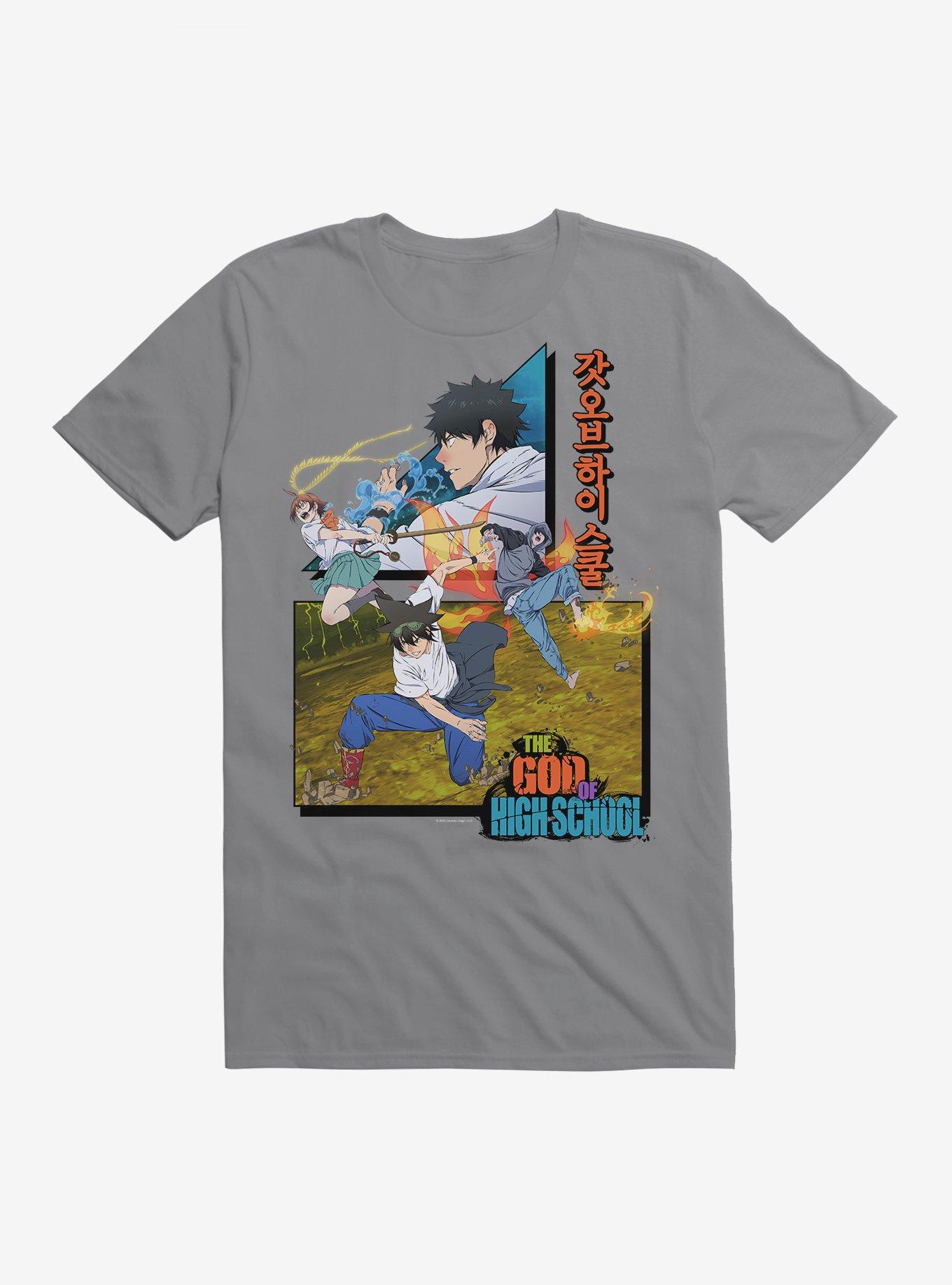 The God of High School Action Group T-Shirt, , hi-res