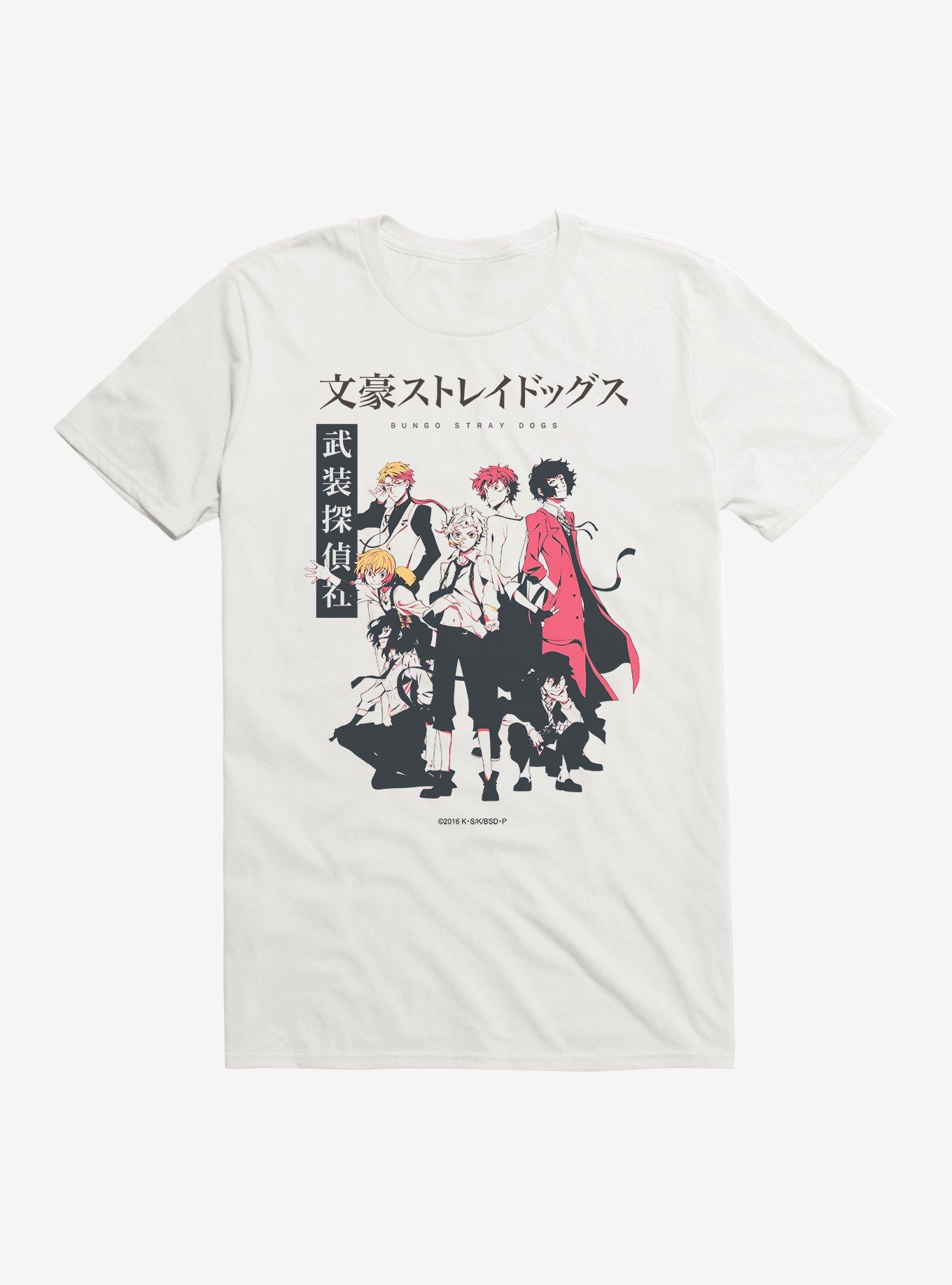 Bungo Stray Dogs Group T-Shirt - WHITE | Hot Topic