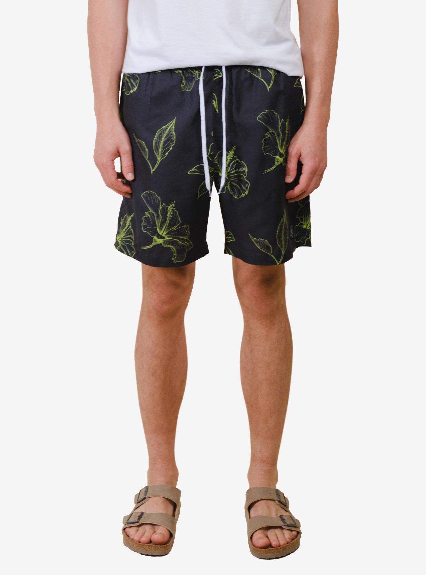 Hibiscus Swim Trunk, , hi-res