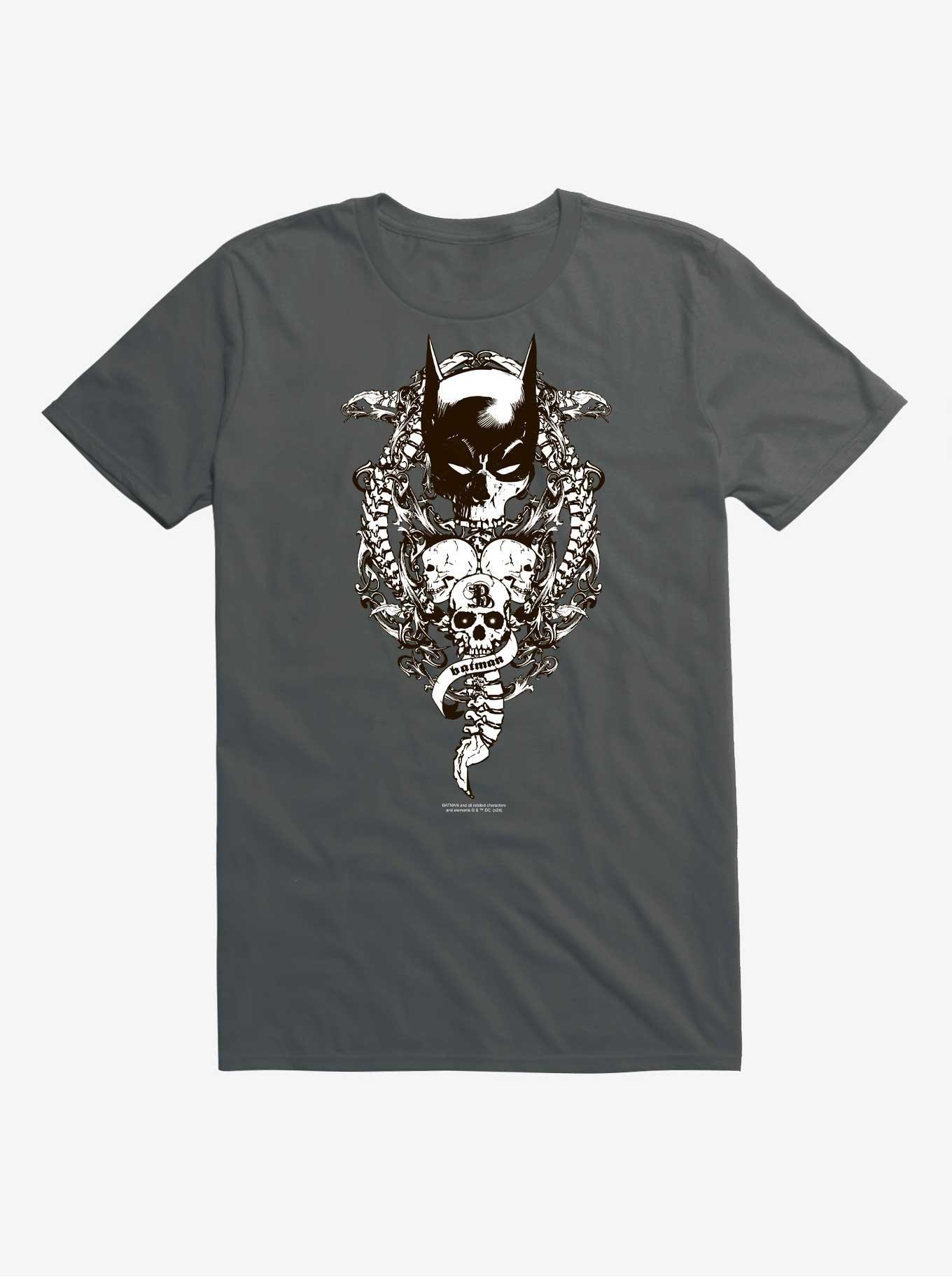 Batman Goth Skeleton T-Shirt, , hi-res