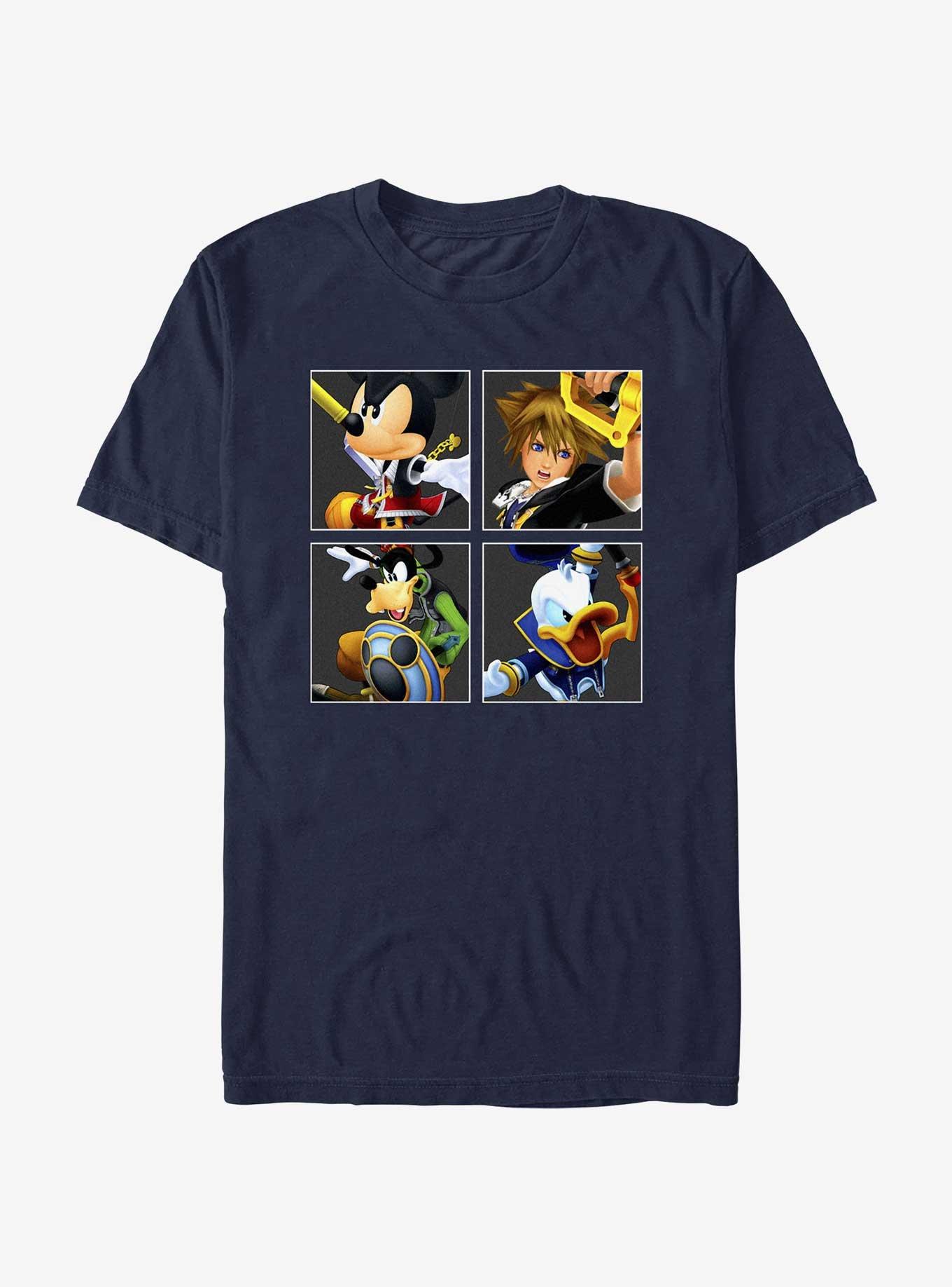 Disney Kingdom Hearts The Four Kings T-Shirt, , hi-res