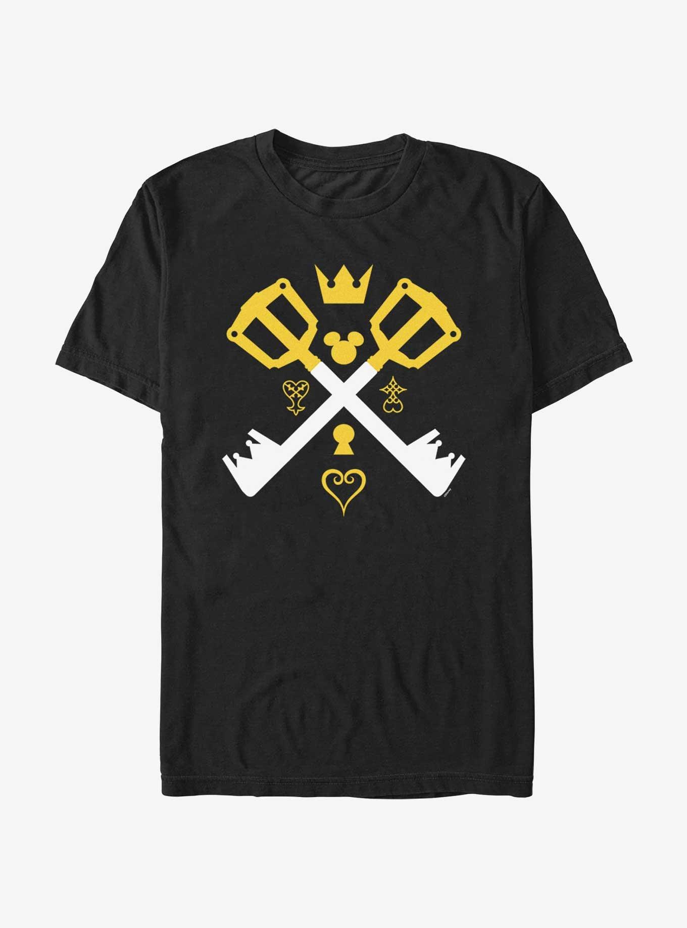 Disney Kingdom Hearts Cross Keys T-Shirt, , hi-res