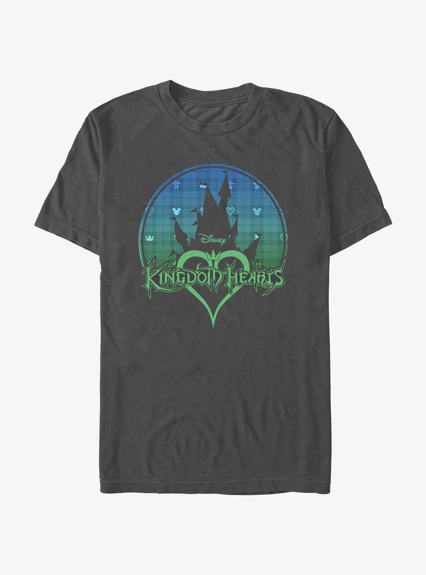 Disney Kingdom Hearts Kingdom Castle T-Shirt, CHARCOAL, hi-res