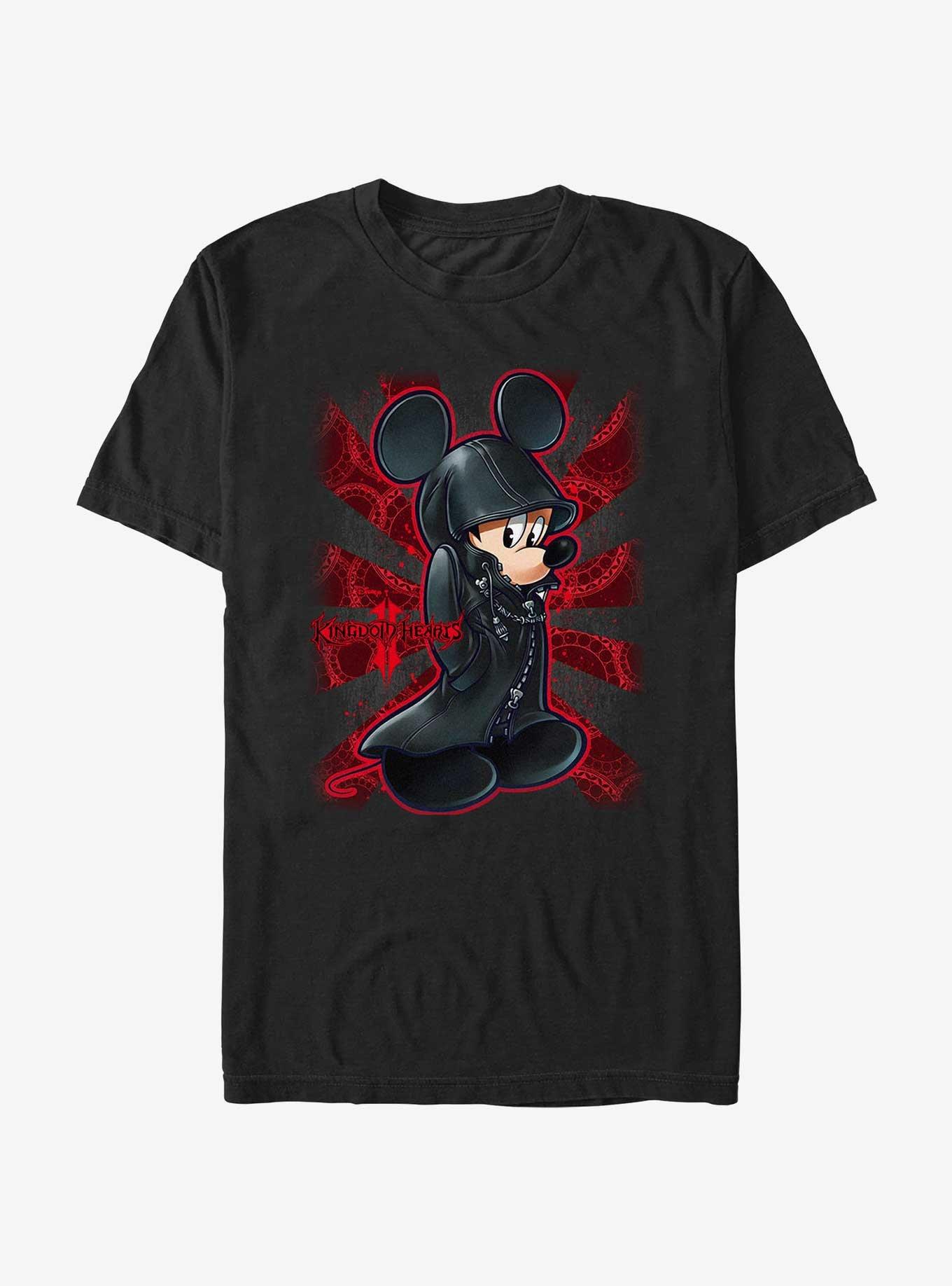 Disney Kingdom Hearts Mickey Slick T-Shirt, BLACK, hi-res