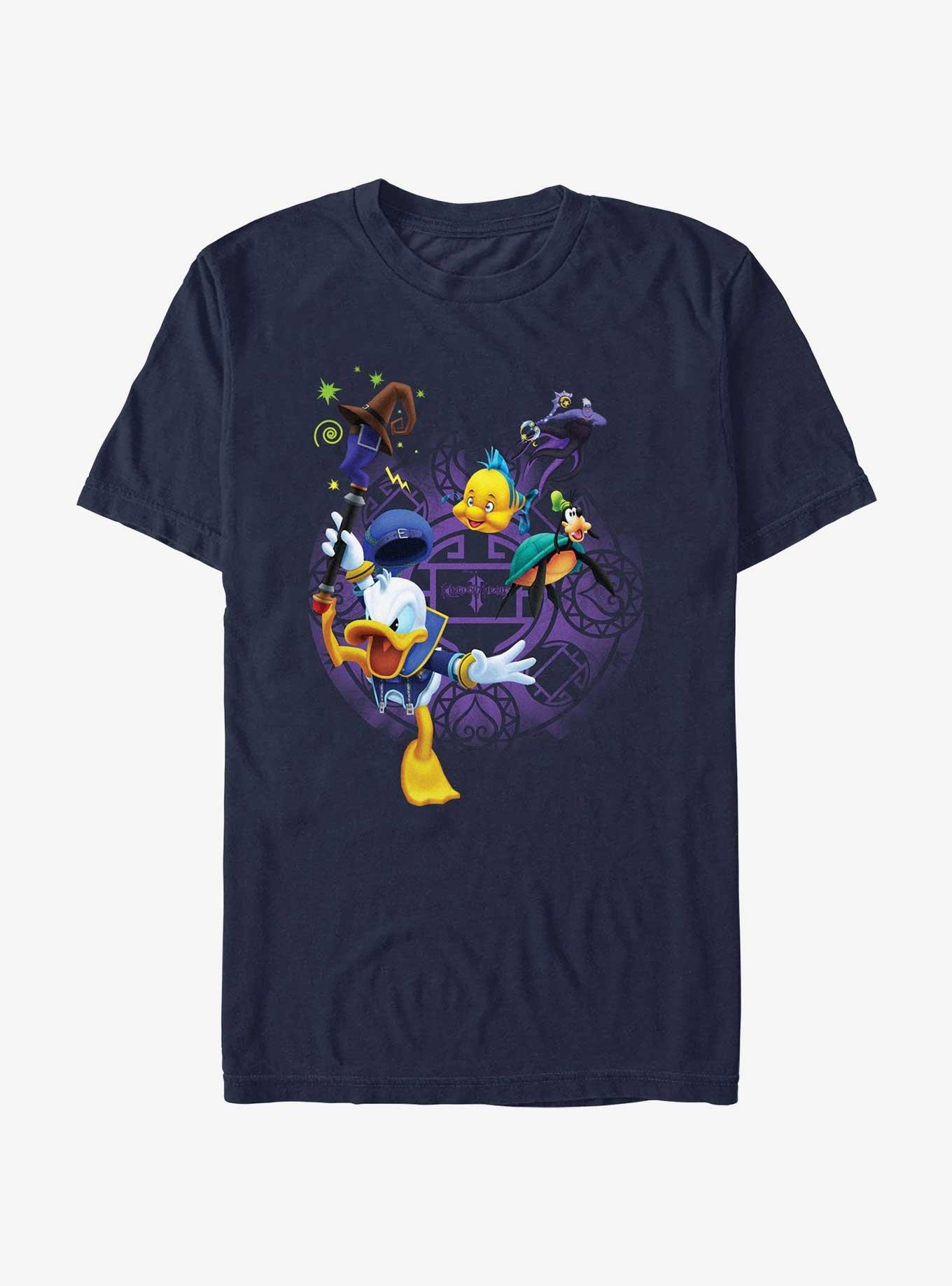 Disney Kingdom Hearts Underwater Adventure T-Shirt, NAVY, hi-res