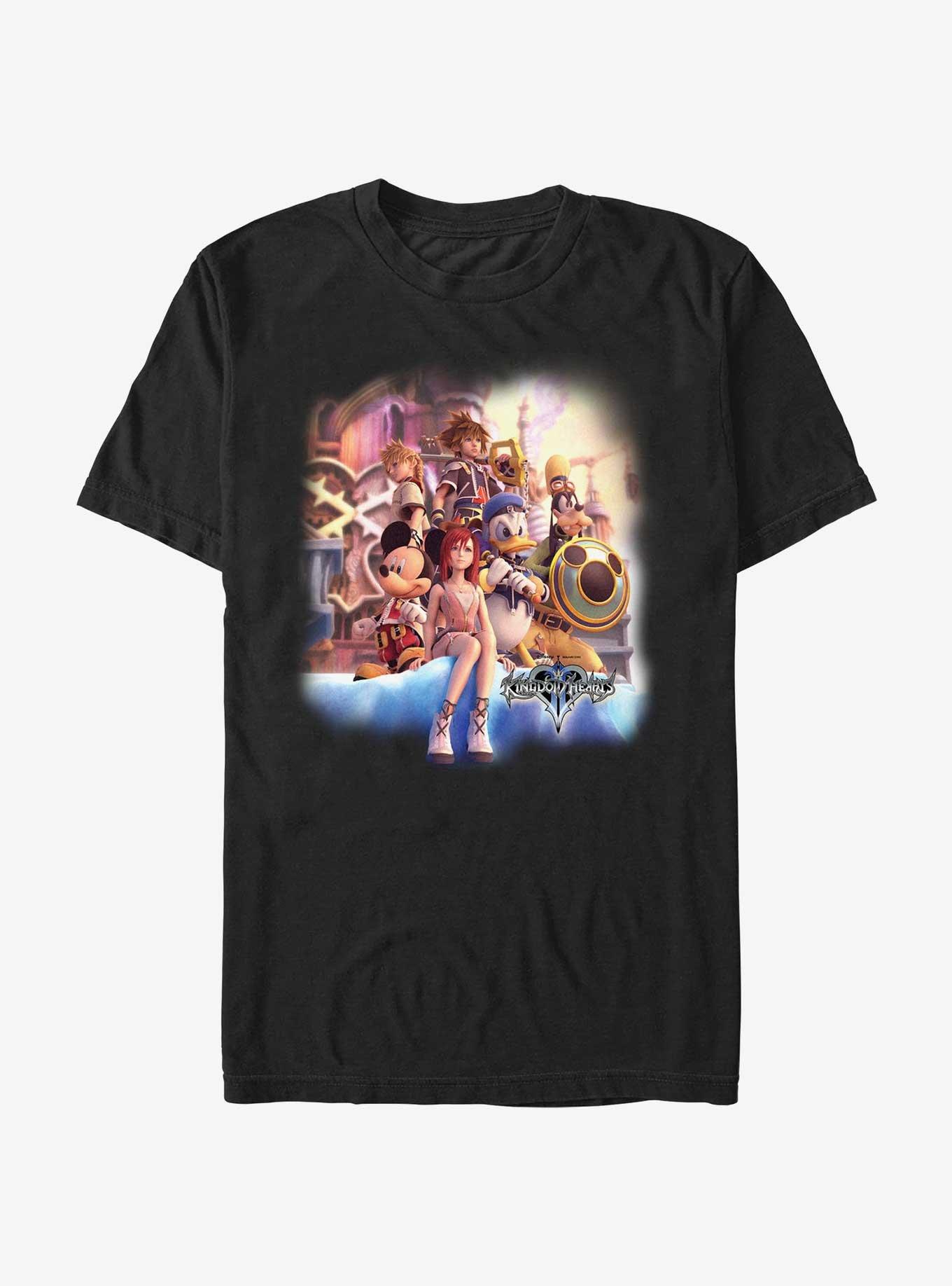 Disney Kingdom Hearts The Kingdom T-Shirt, BLACK, hi-res