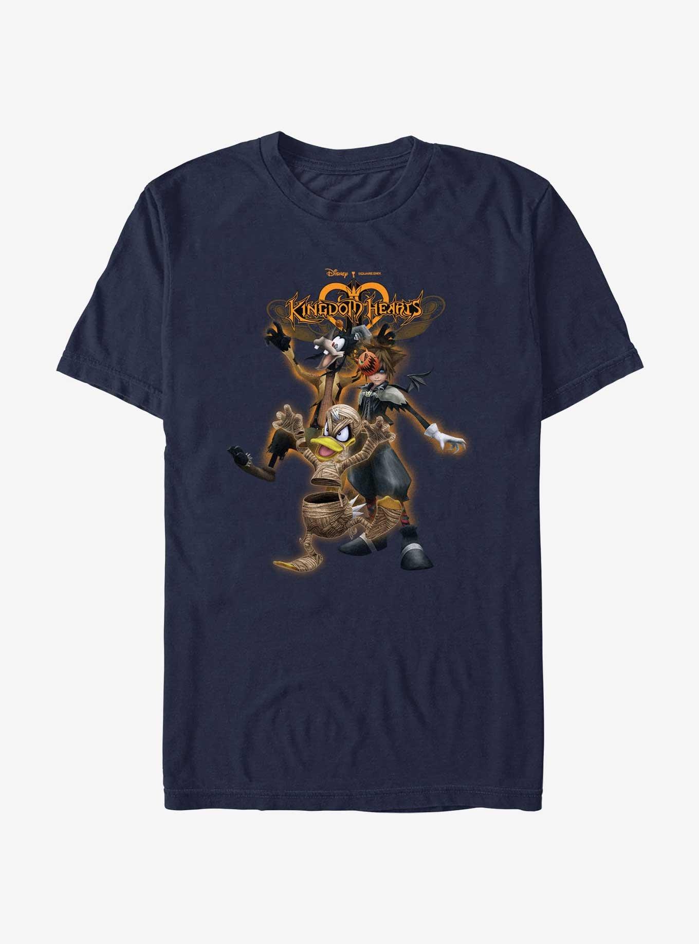 Disney Kingdom Hearts Halloweeners T-Shirt, NAVY, hi-res