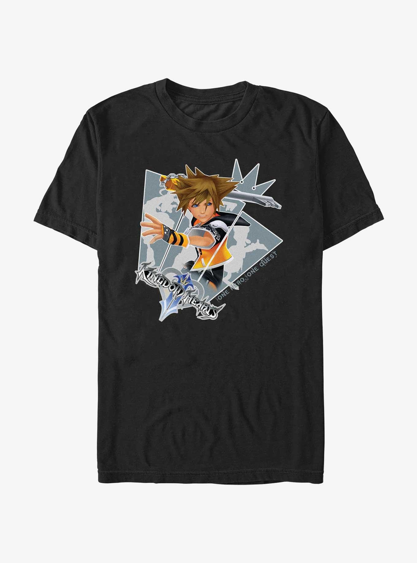 Disney Kingdom Hearts One Hero T-Shirt, BLACK, hi-res