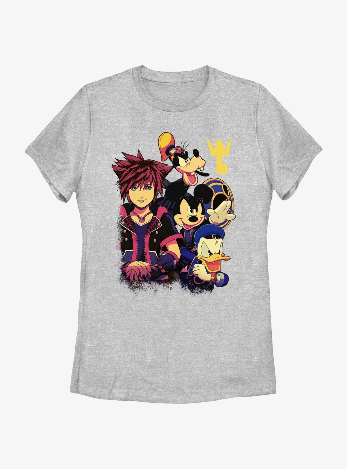 Disney Kingdom Hearts Sora's Team Womens T-Shirt, , hi-res