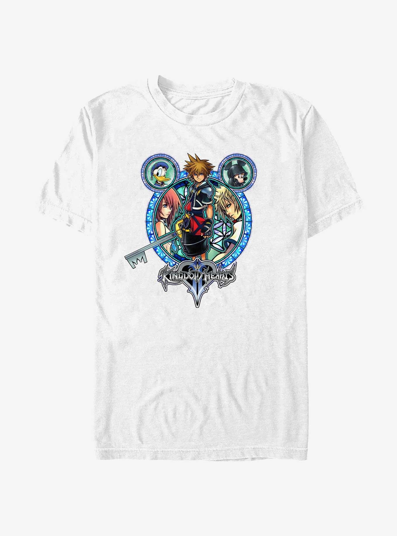 Disney Kingdom Hearts Last Fantasy T-Shirt, WHITE, hi-res