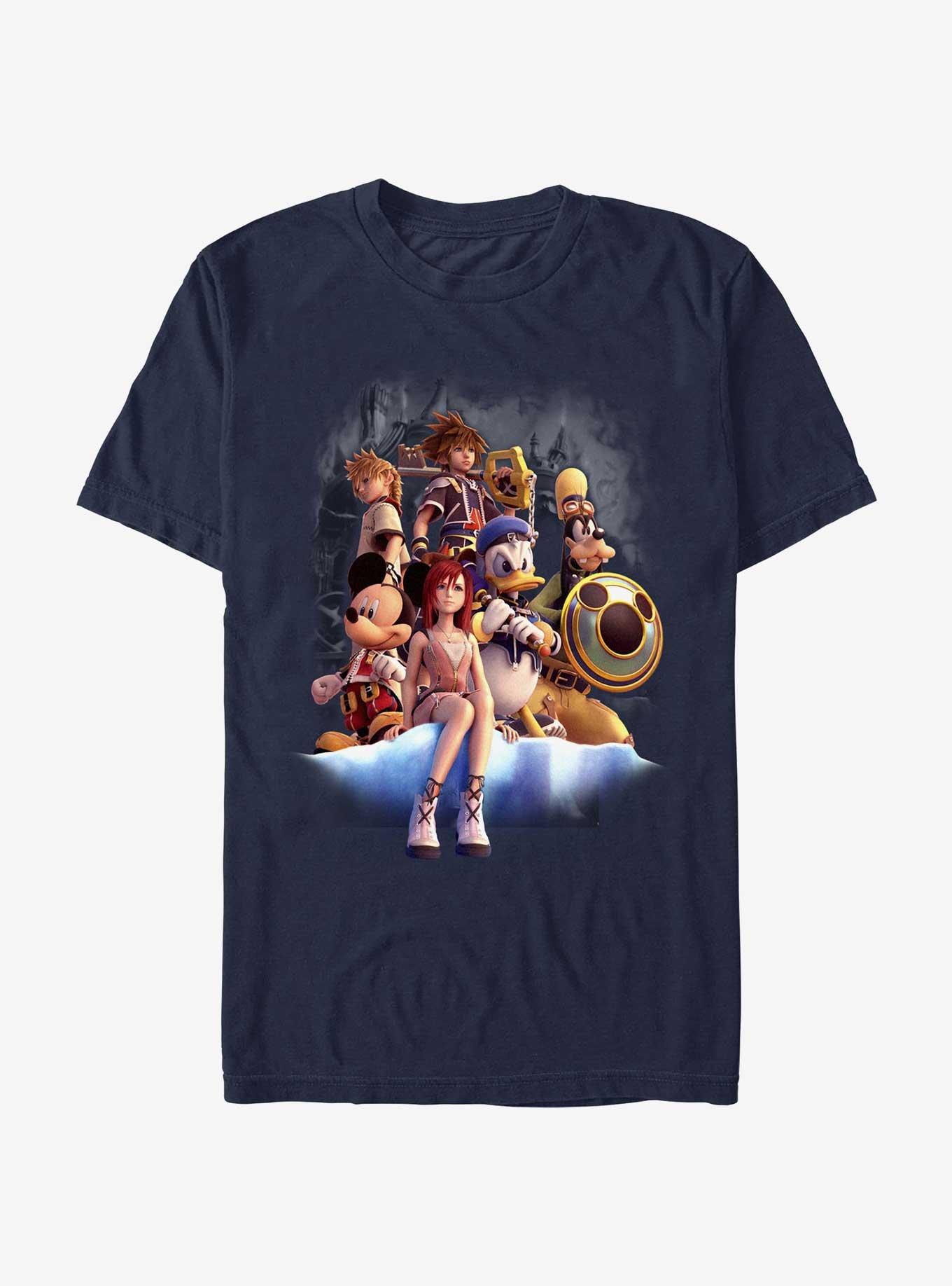 Disney Kingdom Hearts A Strange World T-Shirt, NAVY, hi-res