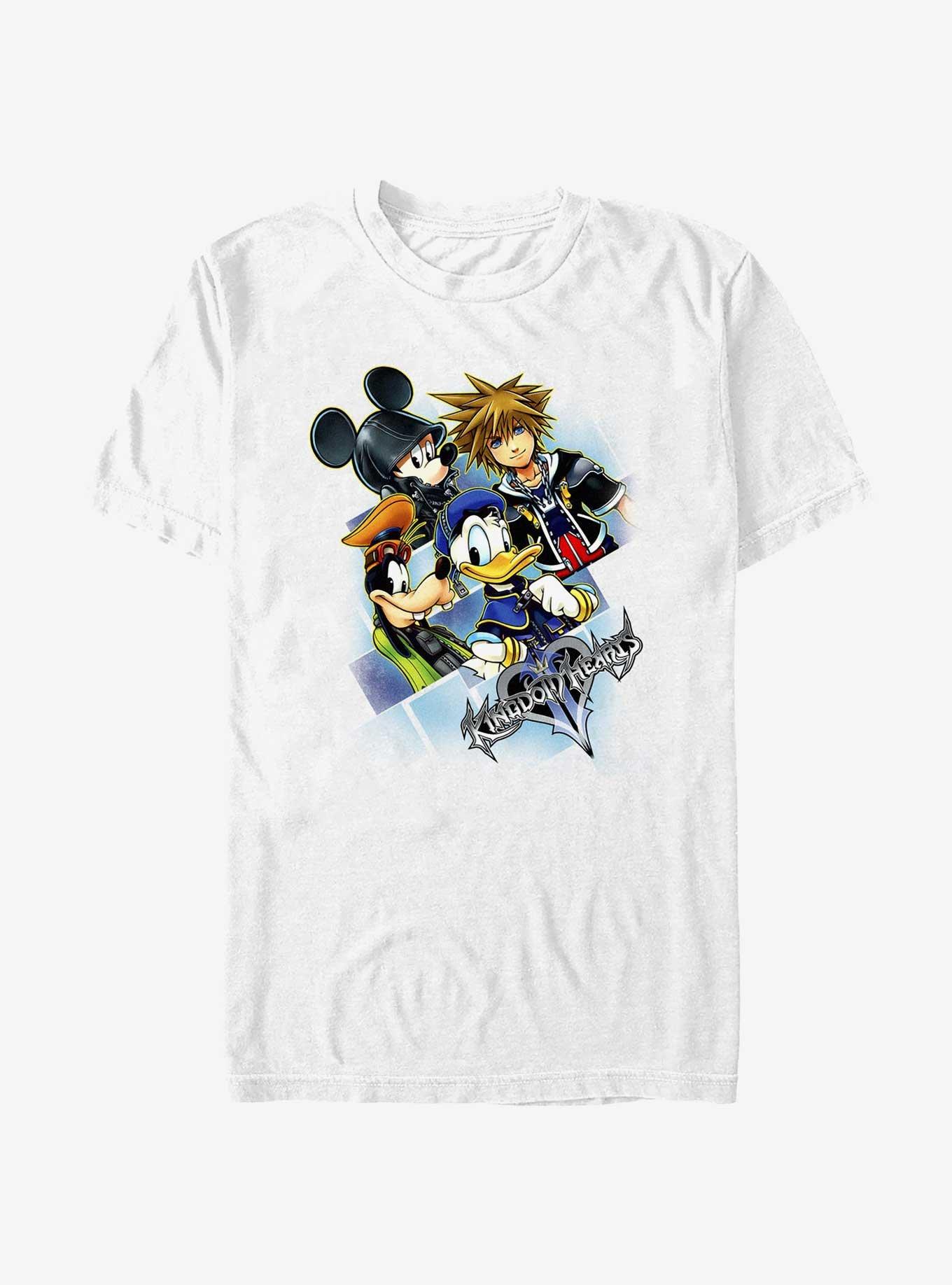 Disney Kingdom Hearts Kingdom Heart T-Shirt, WHITE, hi-res